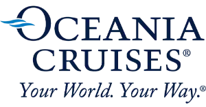 Oceania Cruises logo with tagline "Your World. Your Way