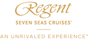 Regent Seven Seas Cruises logo with tagline "An Unrivaled Experience