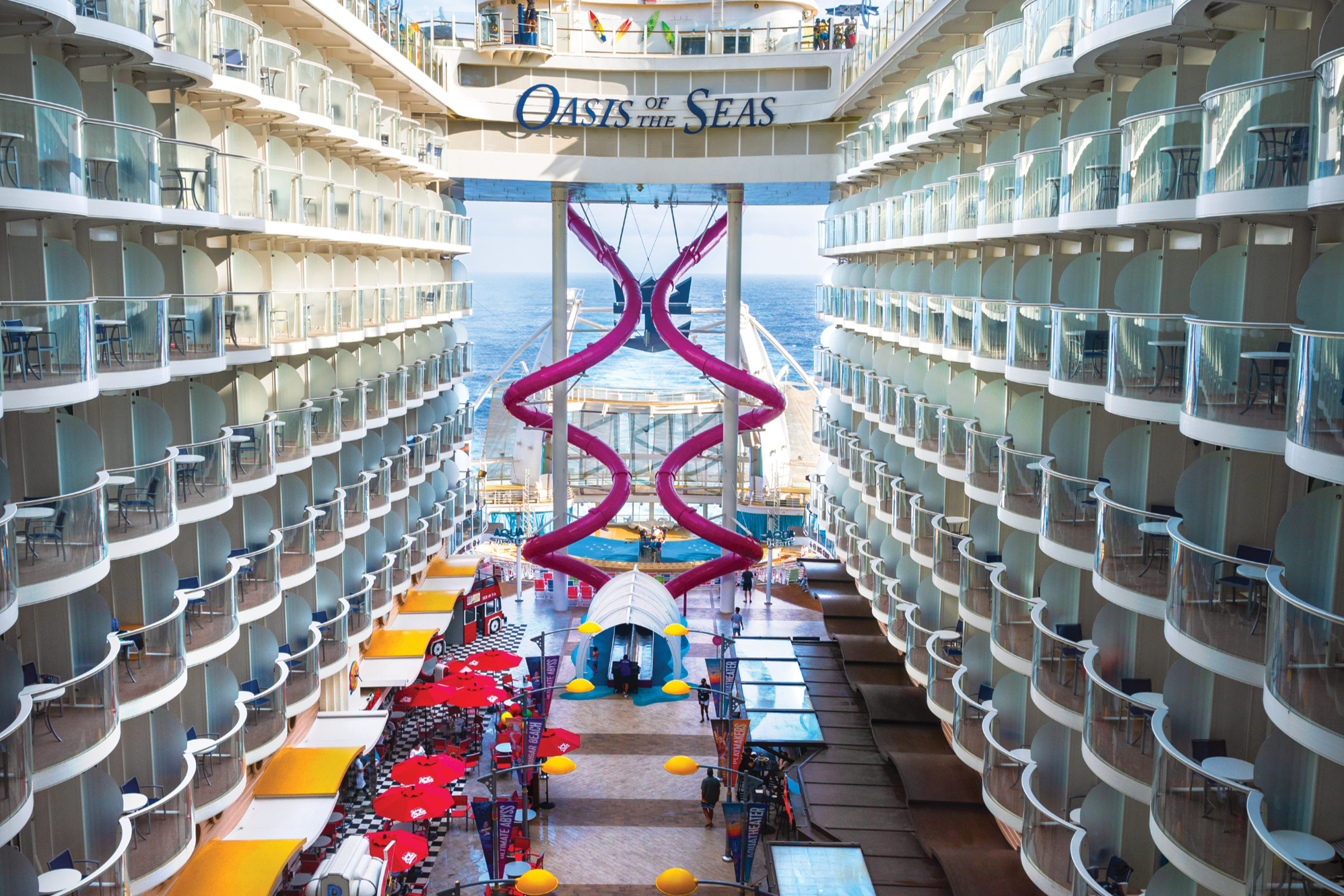 Royal Caribbean, Oasis of the Seas, the Boardwalk