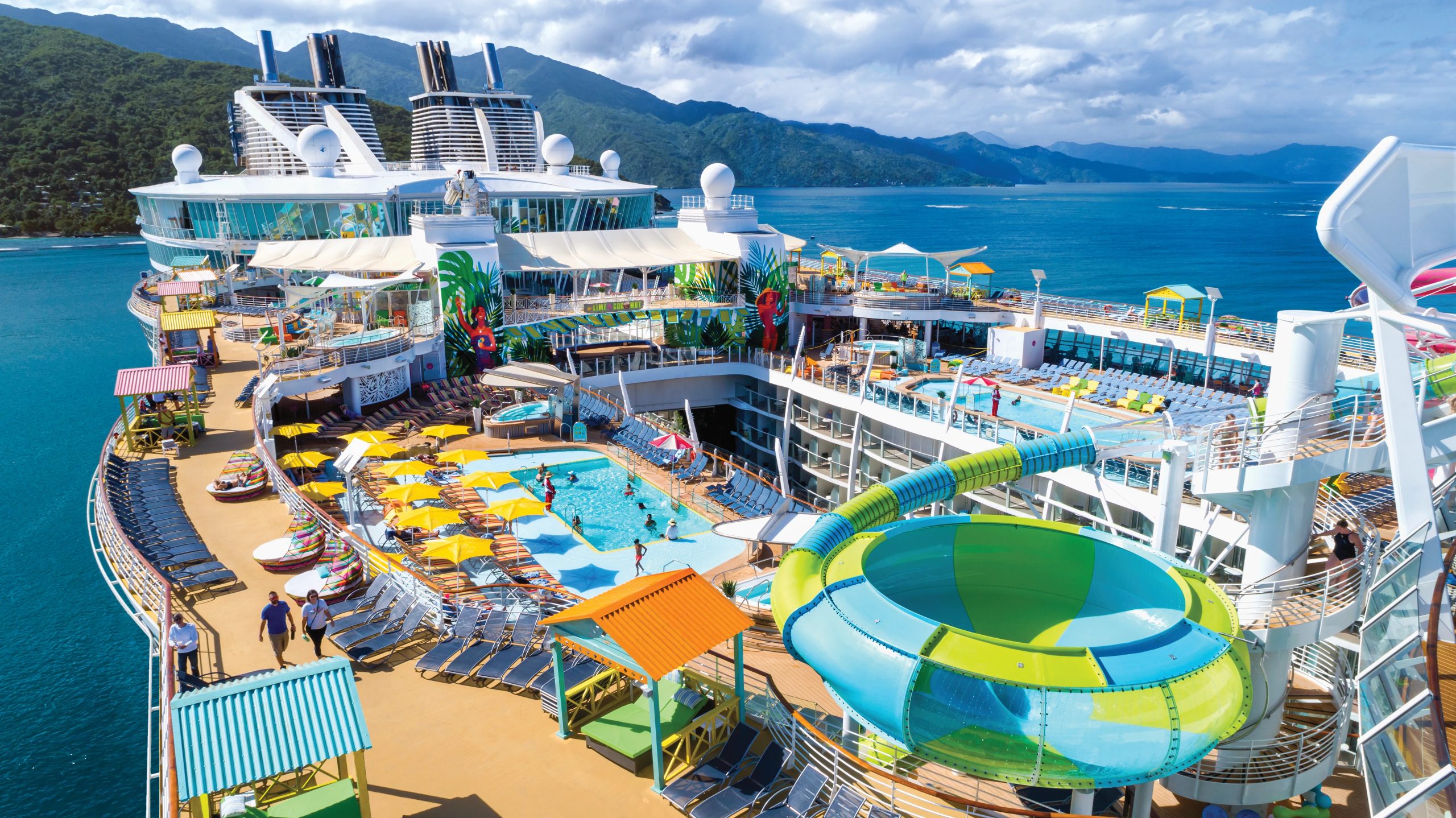 Royal Caribbean, Allure of the Seas, 2025 Amplification, Pool Deck