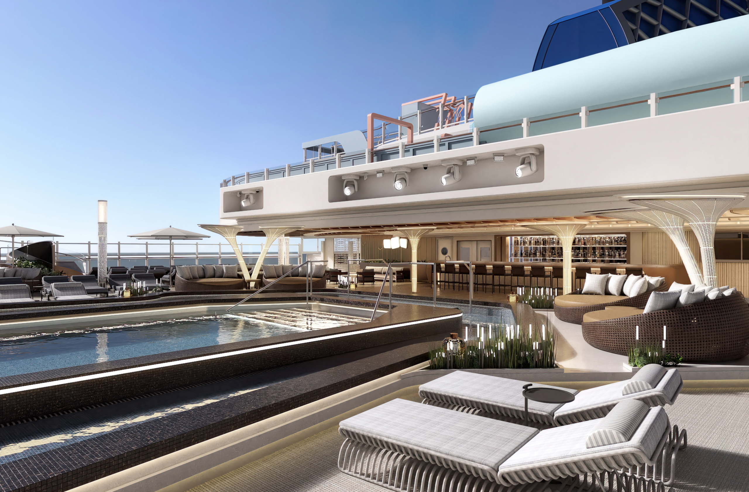 NCL, Norwegian Luna, Pool Deck