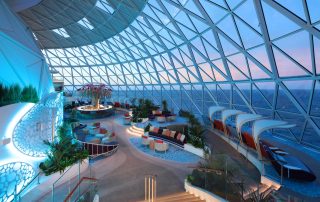 The Overlook - Icon of the Seas' Take on the Observation Lounge