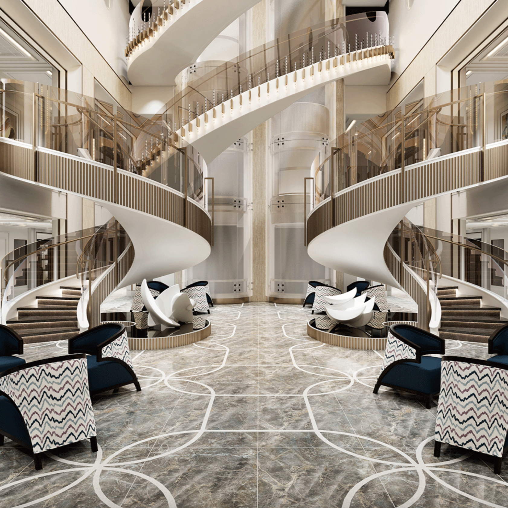 Regent, Regent Seven Seas Prestige, Starlight Atrium