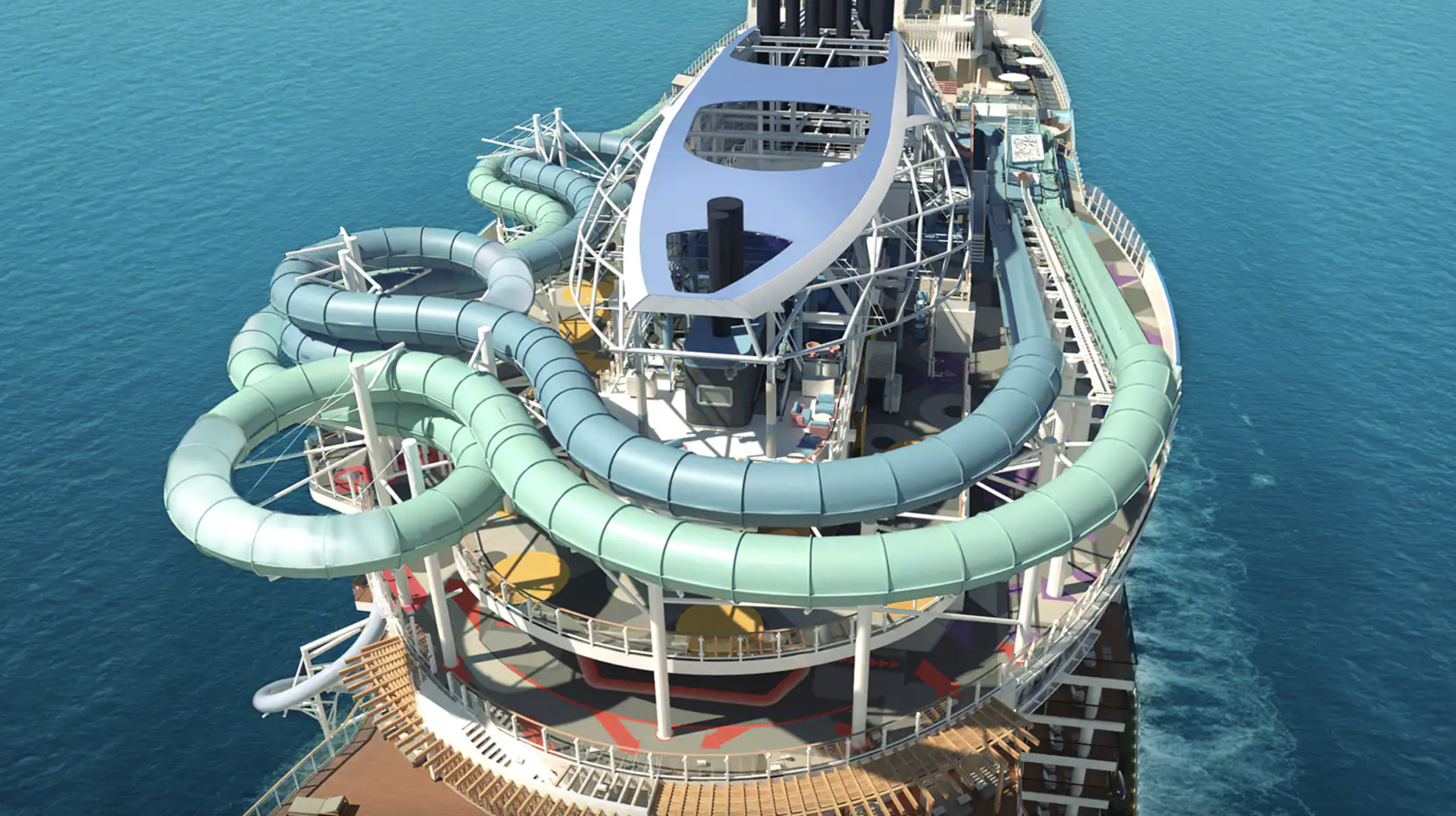 NCL, Norwegian Luna, AquaCoaster, Aqua Coaster