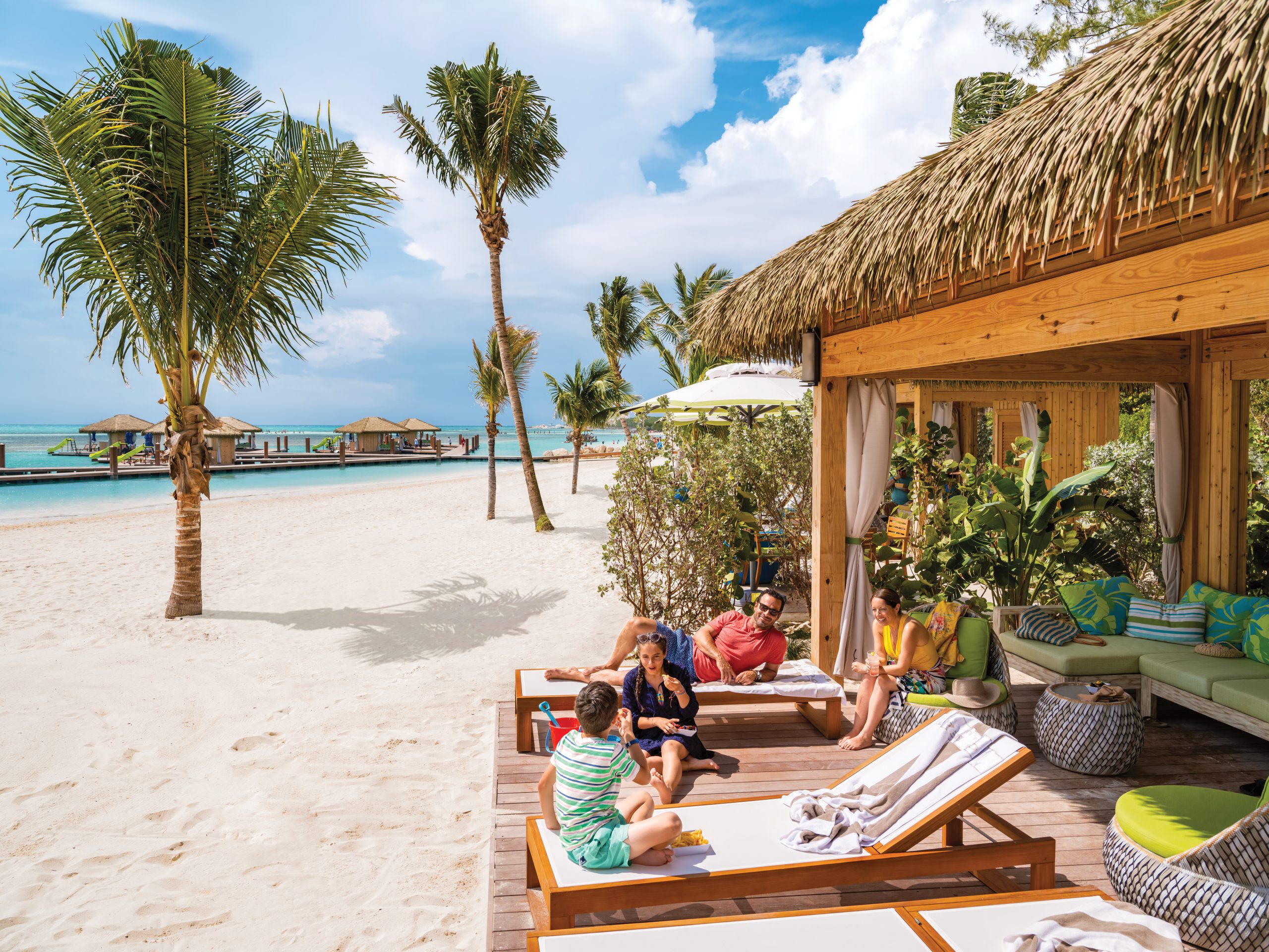 Royal Caribbean, Perfect Day at CocoCay, Coco Beach Club, Beach Cabana