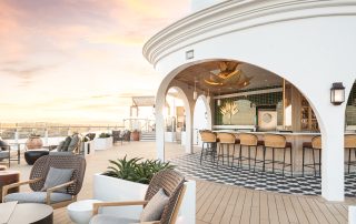 The Sunset Bar on Celebrity's Edge Class Ships