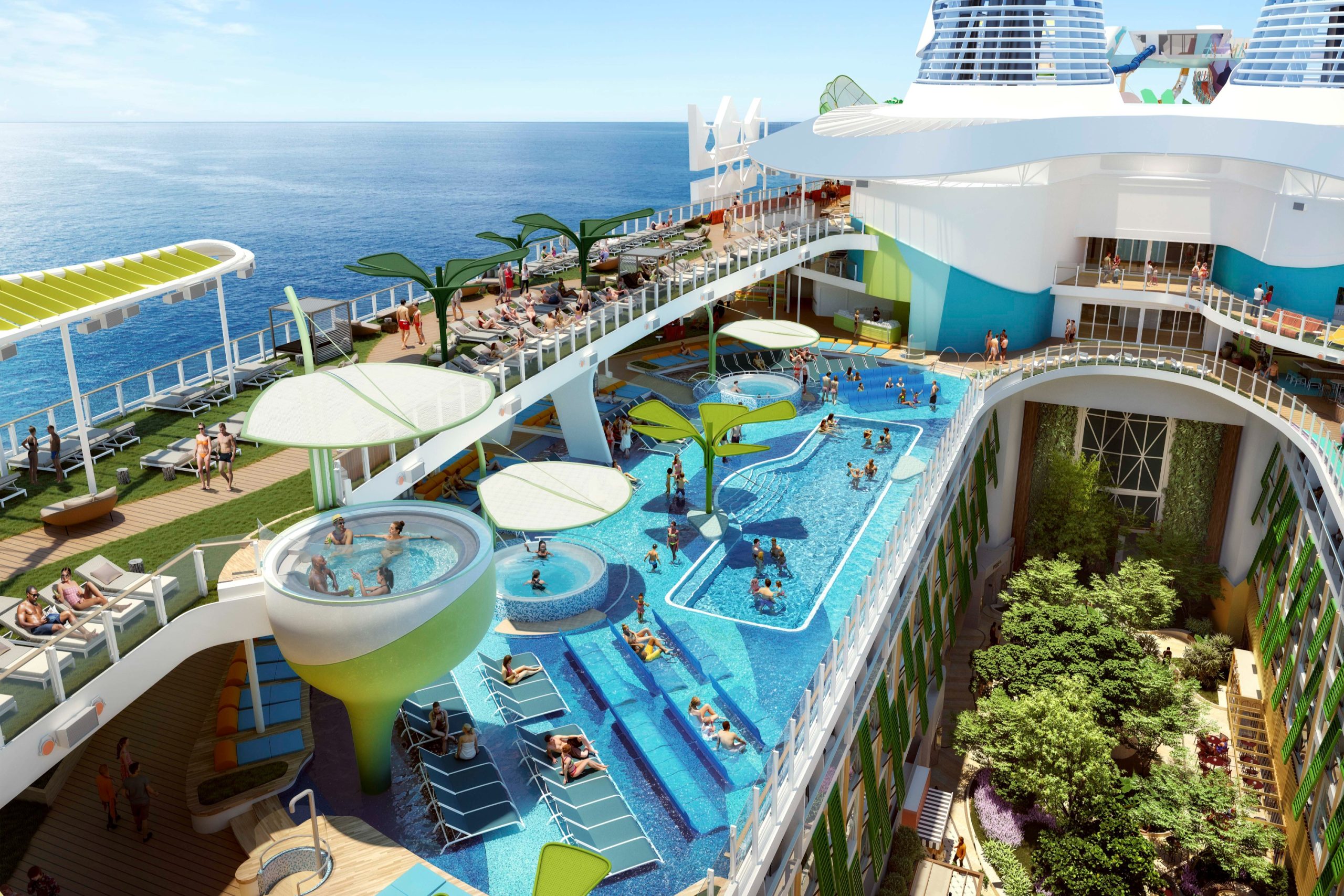 A Closer Look at The Most Relaxing Neighborhood on Icon of the Seas - Chill Island