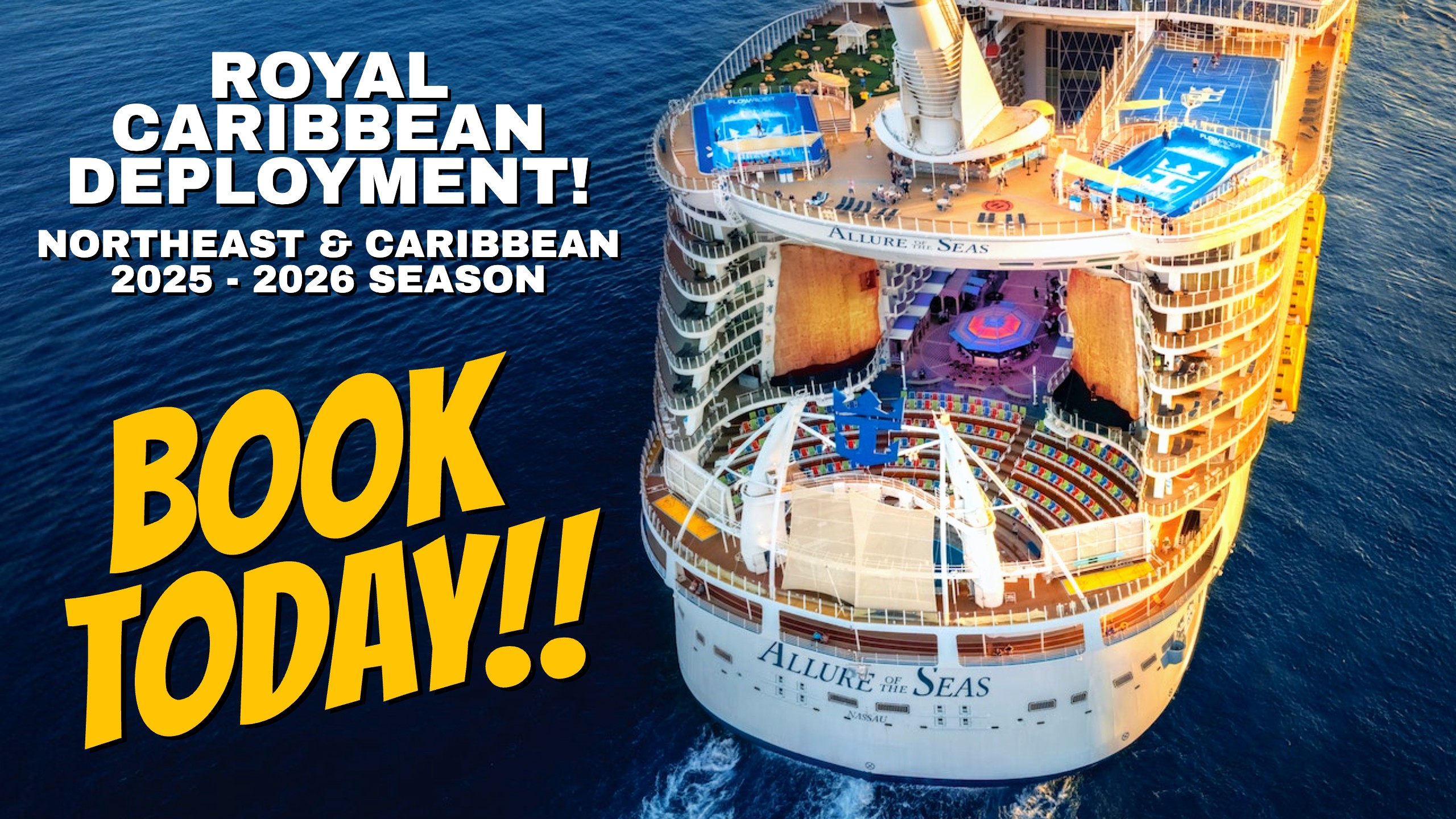Royal Caribbean Announces Deployments of Northeast and Caribbean for 2025-2026 Season