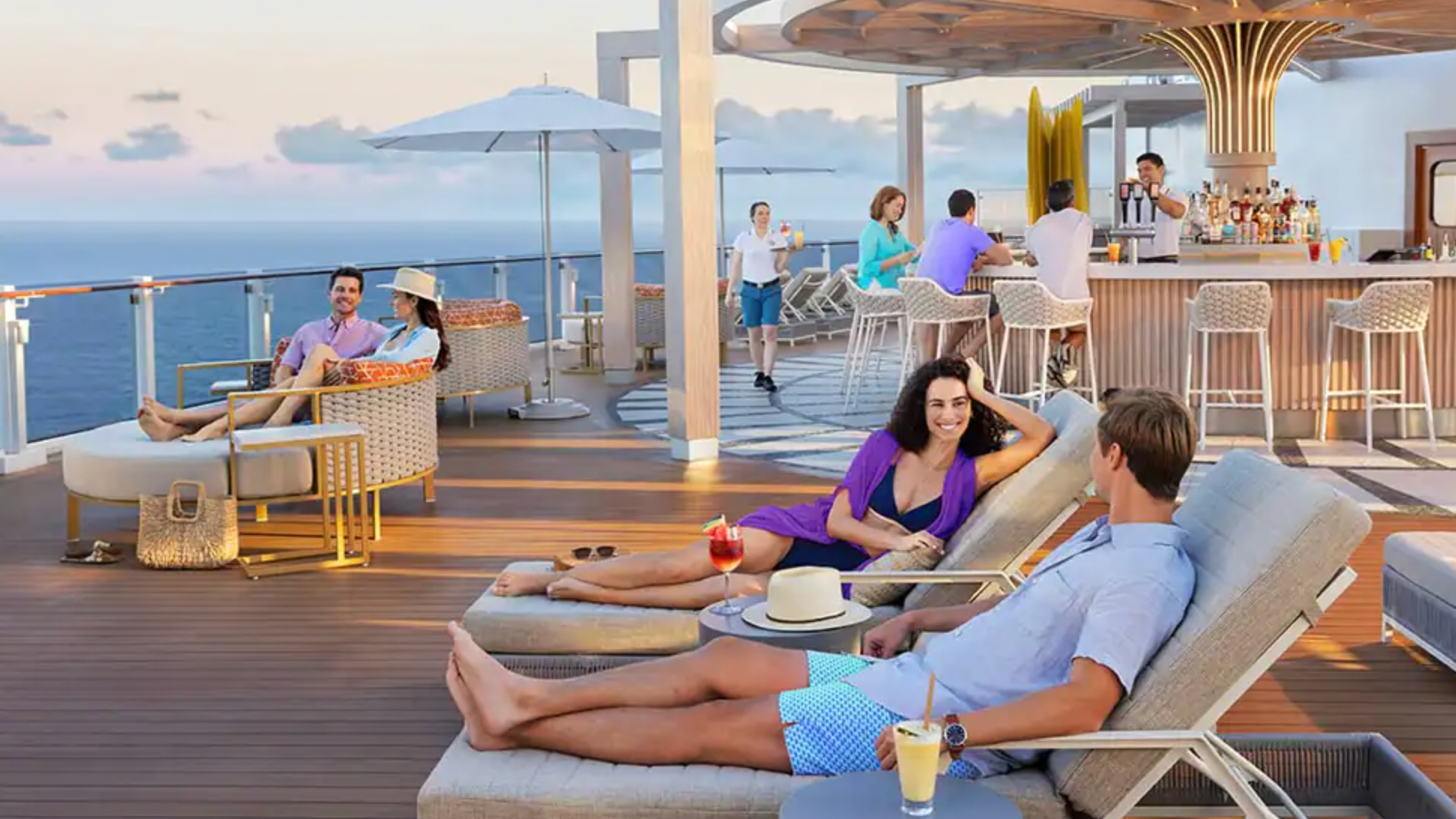 NCL, Norwegian Aqua, Vibe Beach Club