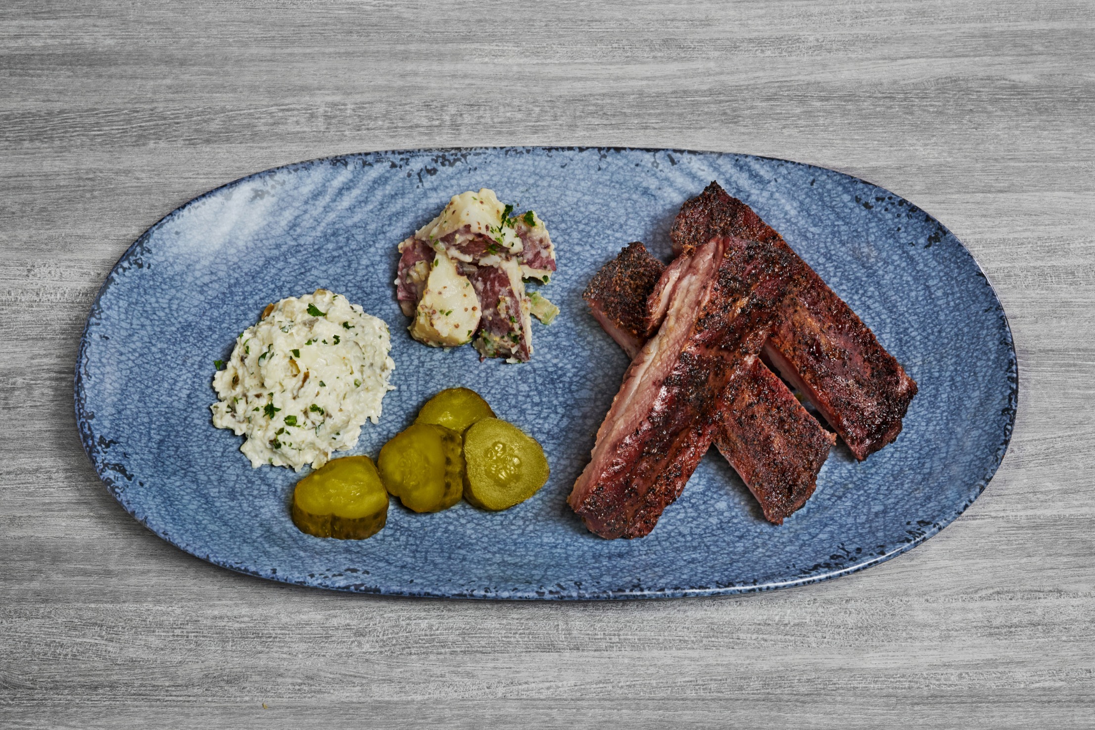 NCL, Spare Ribs, Indulge Food Hall, Q Texas Smokehouse