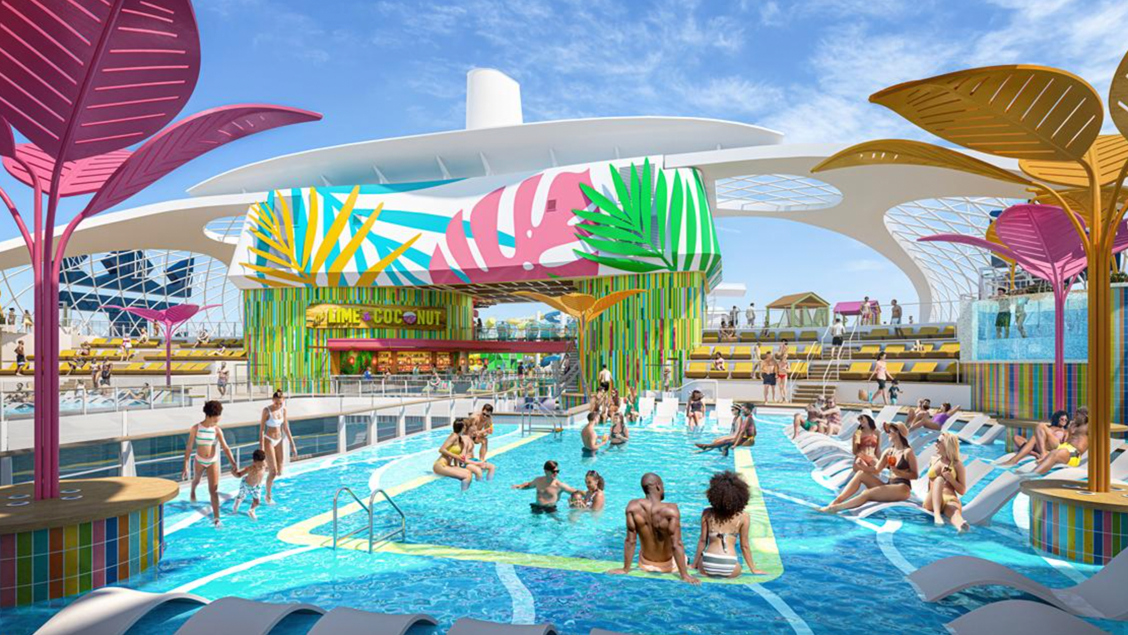 Royal Caribbean, Pool Deck, Utopia of the Seas