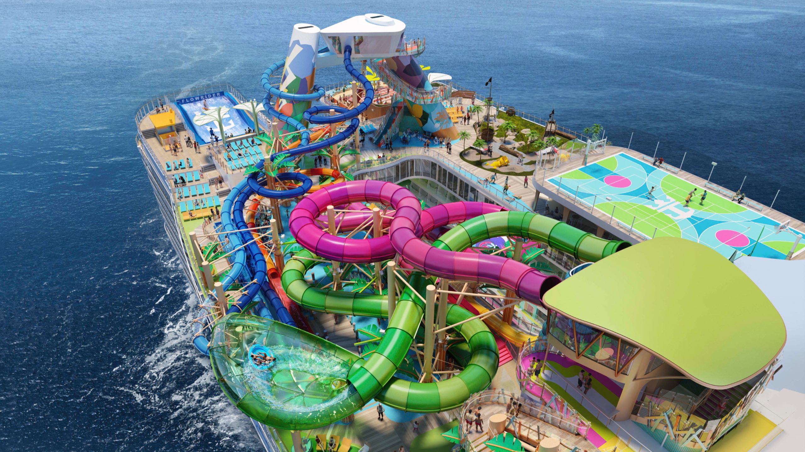 Royal Caribbean, Icon Class, Icon of the Seas, Star of the Seas, Thrill Island