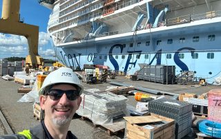 Icon of the Seas Shipyard Visit