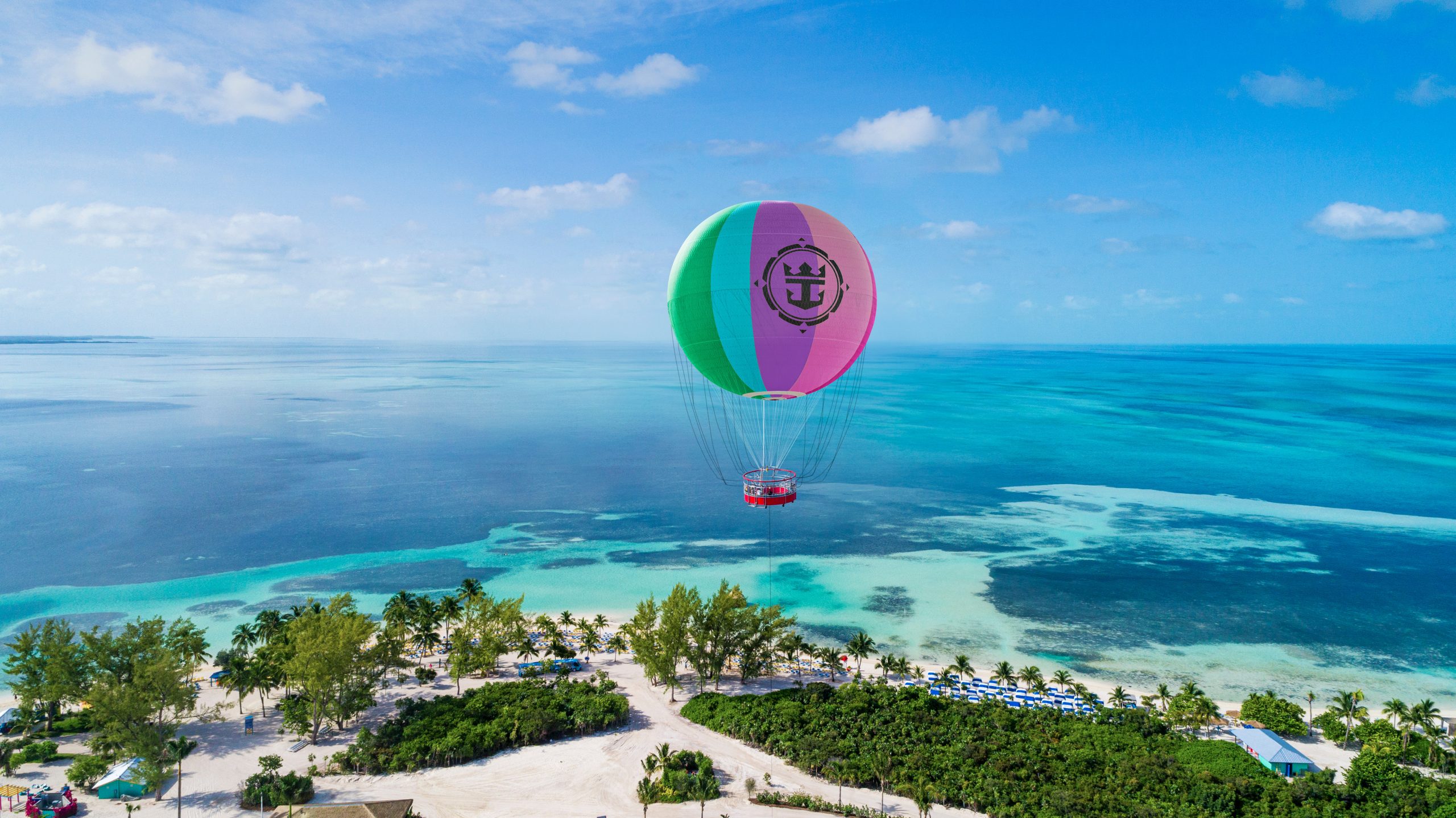 Royal Caribbean, Perfect Day at CocoCay, Up, Up, and Away Helium Balloon