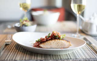 Lunch at Tastes Kitchen & Bar - Crystal Cruises Complimentary Tapas-Style Garden Terrace Restaurant
