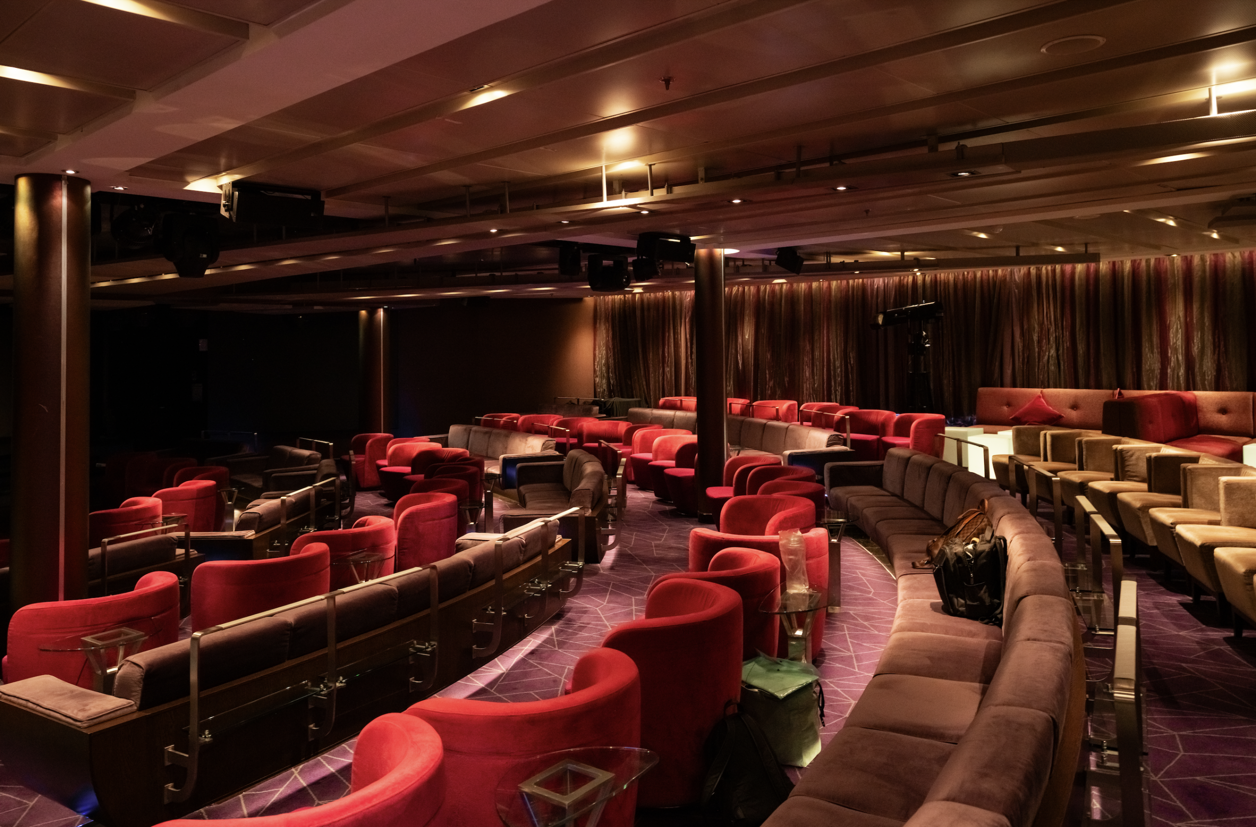 The Grand Salon, Seabourn Cruises, Seabourn Sojourn, Theater, Main Theater, Harr Travel