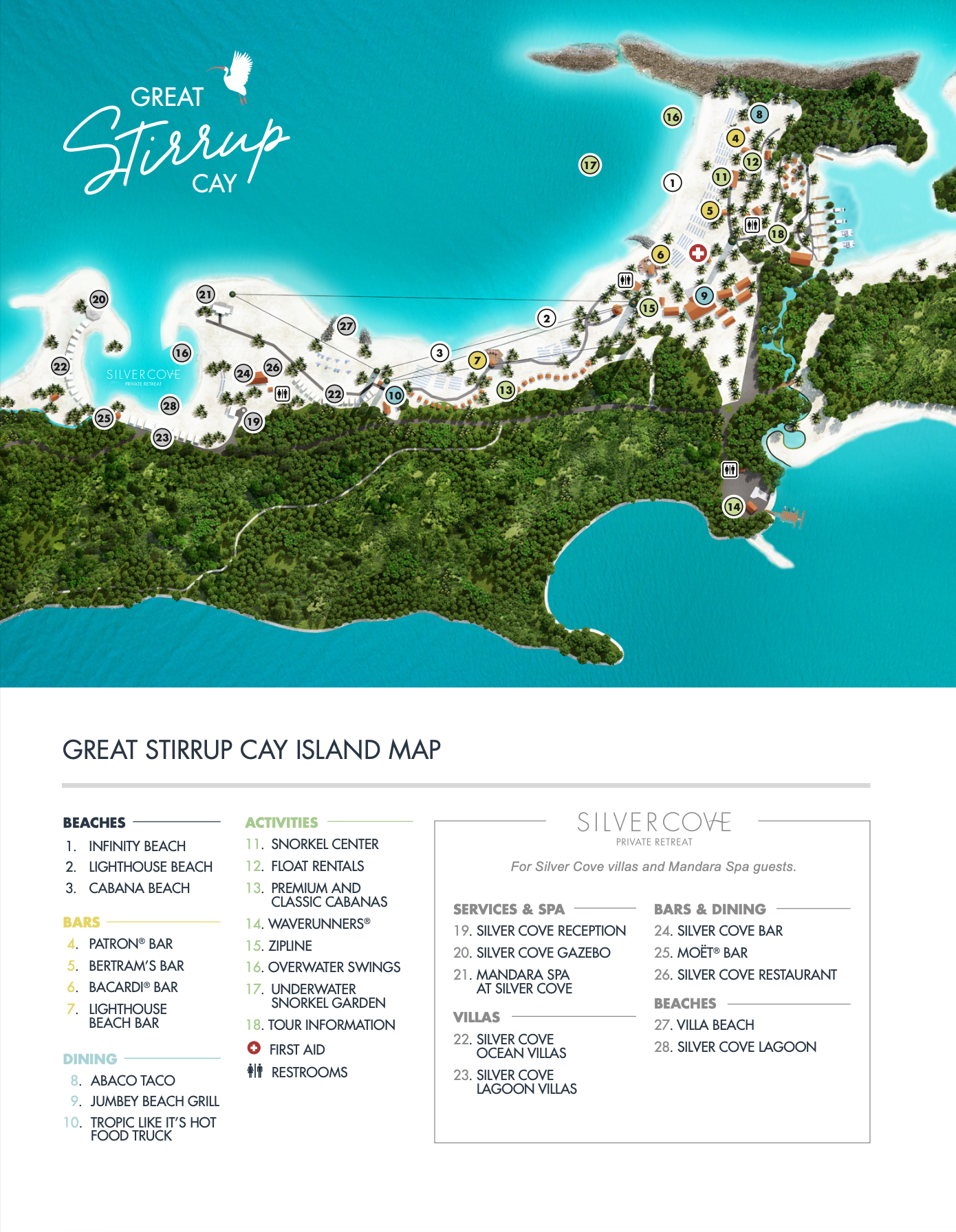 Great Stirrup Cay, Norwegian Cruise Line, NCL, Bahamas Cruises, Private Island Experience