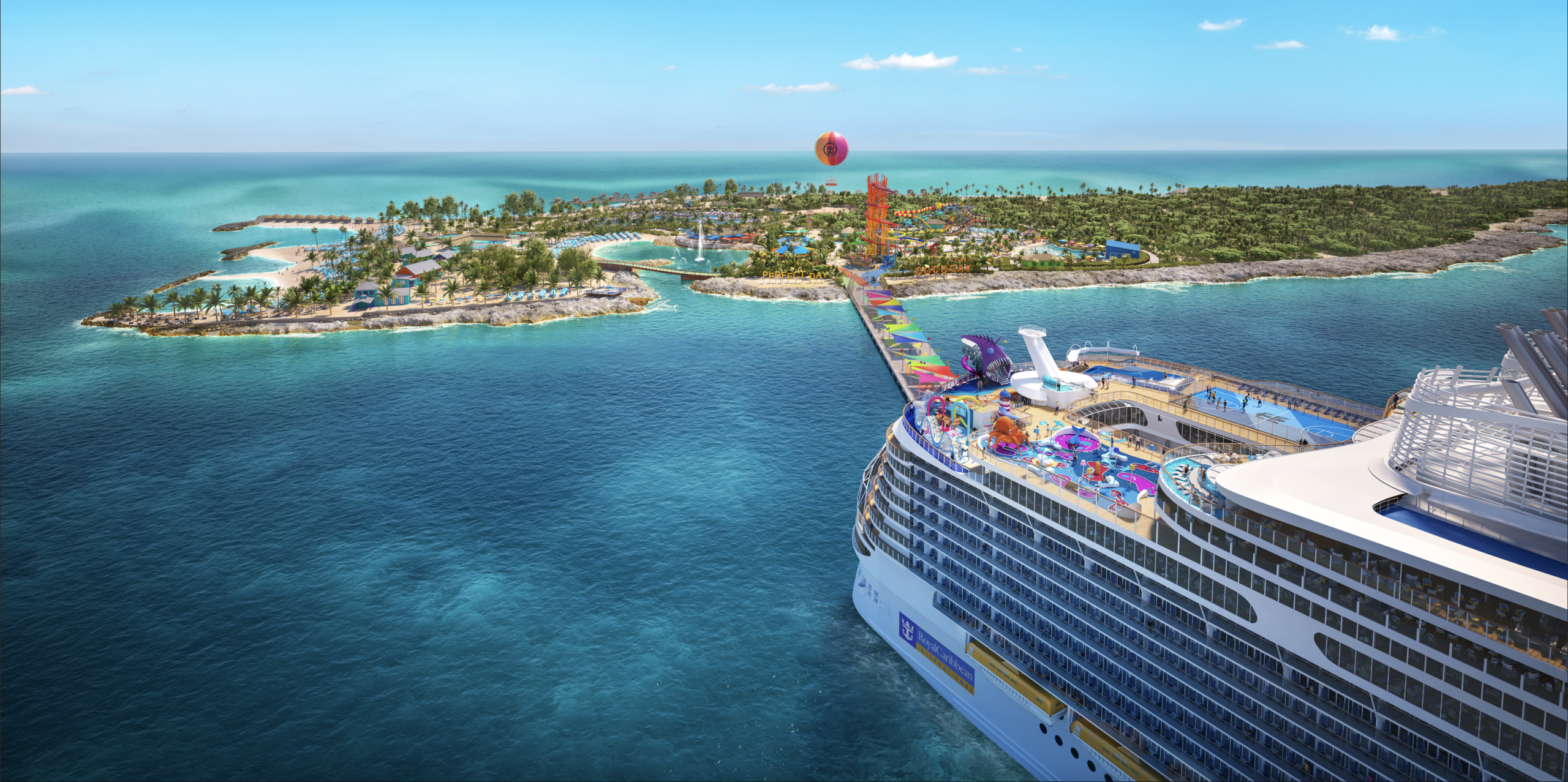 Royal Caribbean, Oasis Class, Utopia of the Seas, Perfect Day at CocoCay