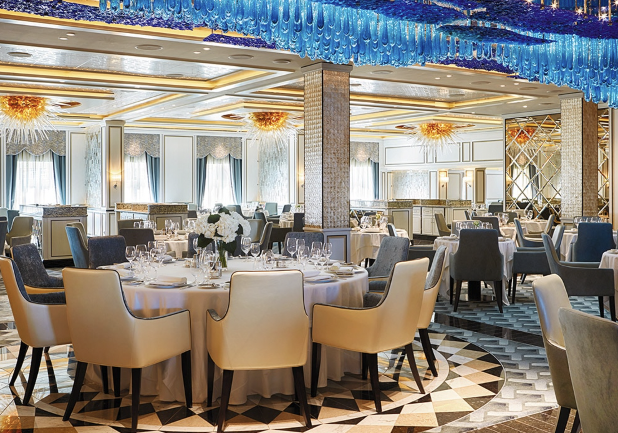 Regent Seven Seas, Dining Guide, Luxury Cruising, Compass Rose