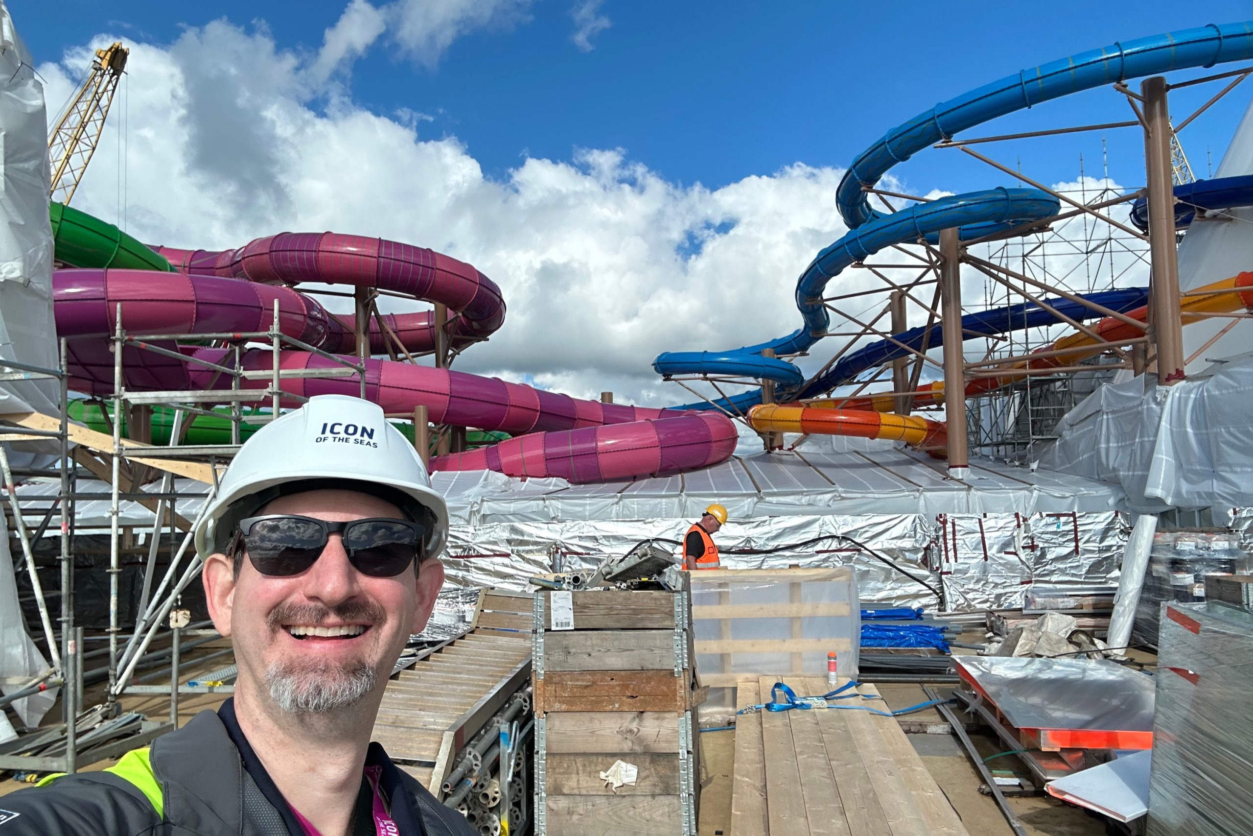 Thrill Island, Icon of the Seas, Icon of the Seas Construction, Royal Caribbean