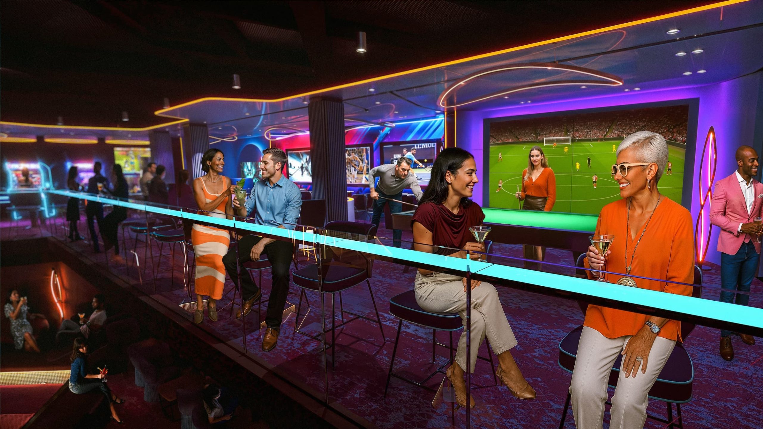 Celebrity Cruises, Celebrity Xcel, Attic at the Club