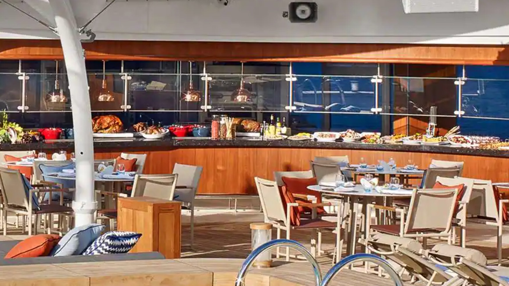Seabourn Cruise Line, Dining Guide, The Patio