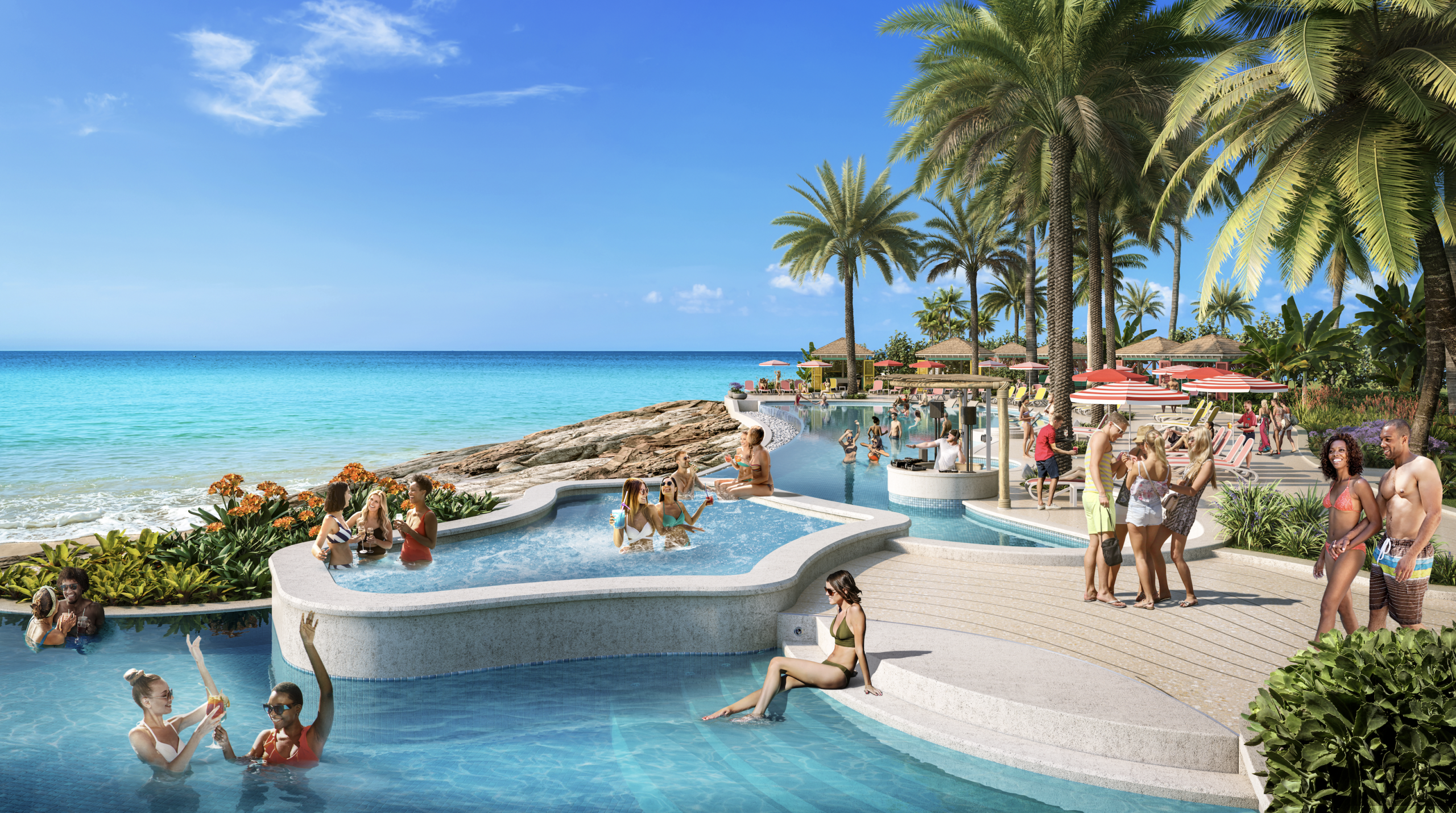 Royal Caribbean, Royal Beach Club Paradise Island, Nassau, Bahamas