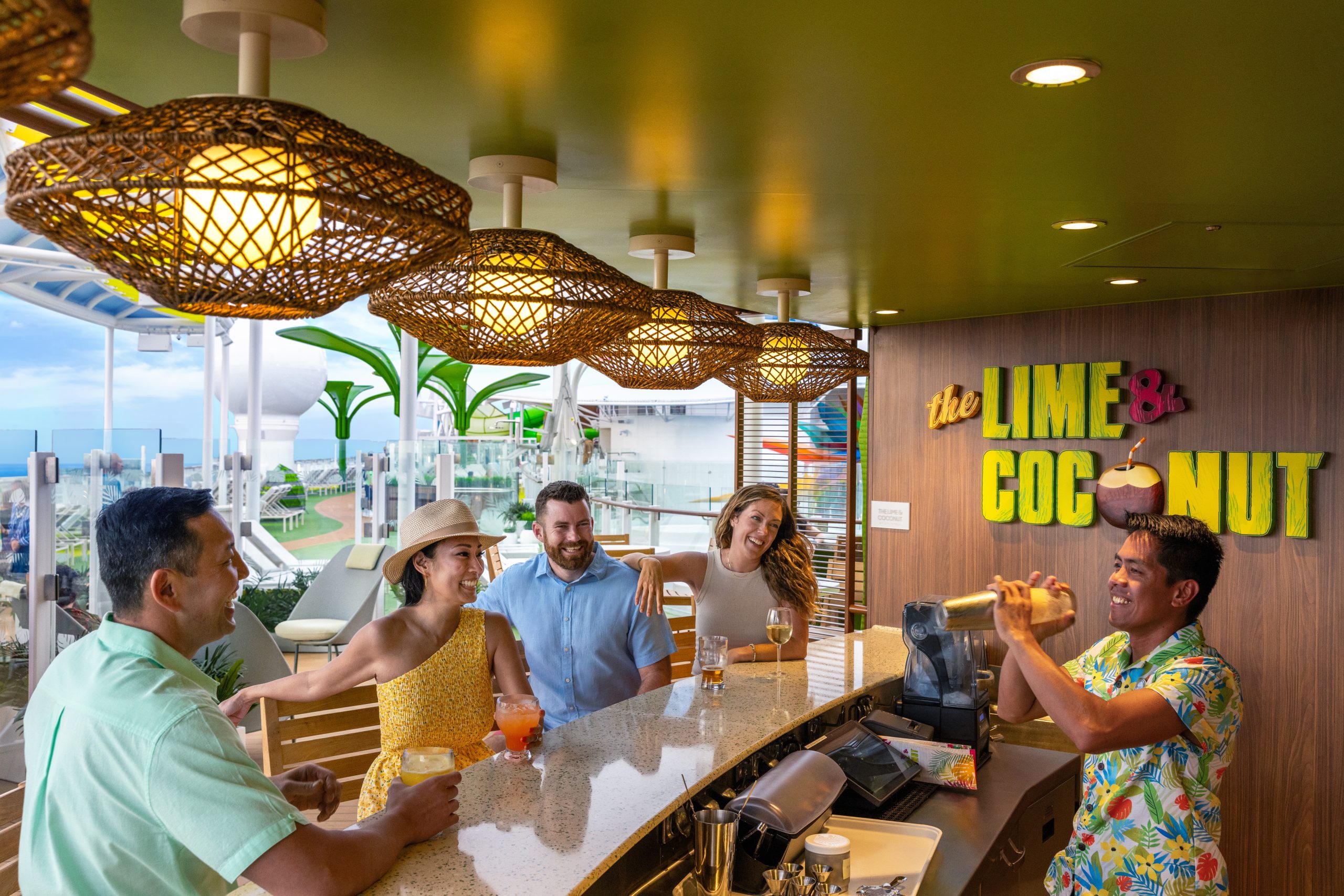 Royal Caribbean, Icon Class, Icon of the Seas, Lime & Coconut Bar