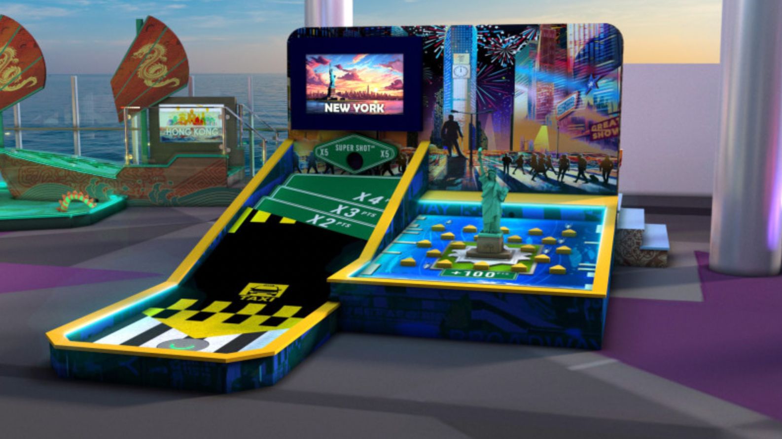 NCL, Norwegian Cruise Line, Norwegian Aqua, Norwegian Luna, Tee Time