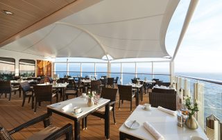 Dining at The Haven Restaurant on an NCL Ship