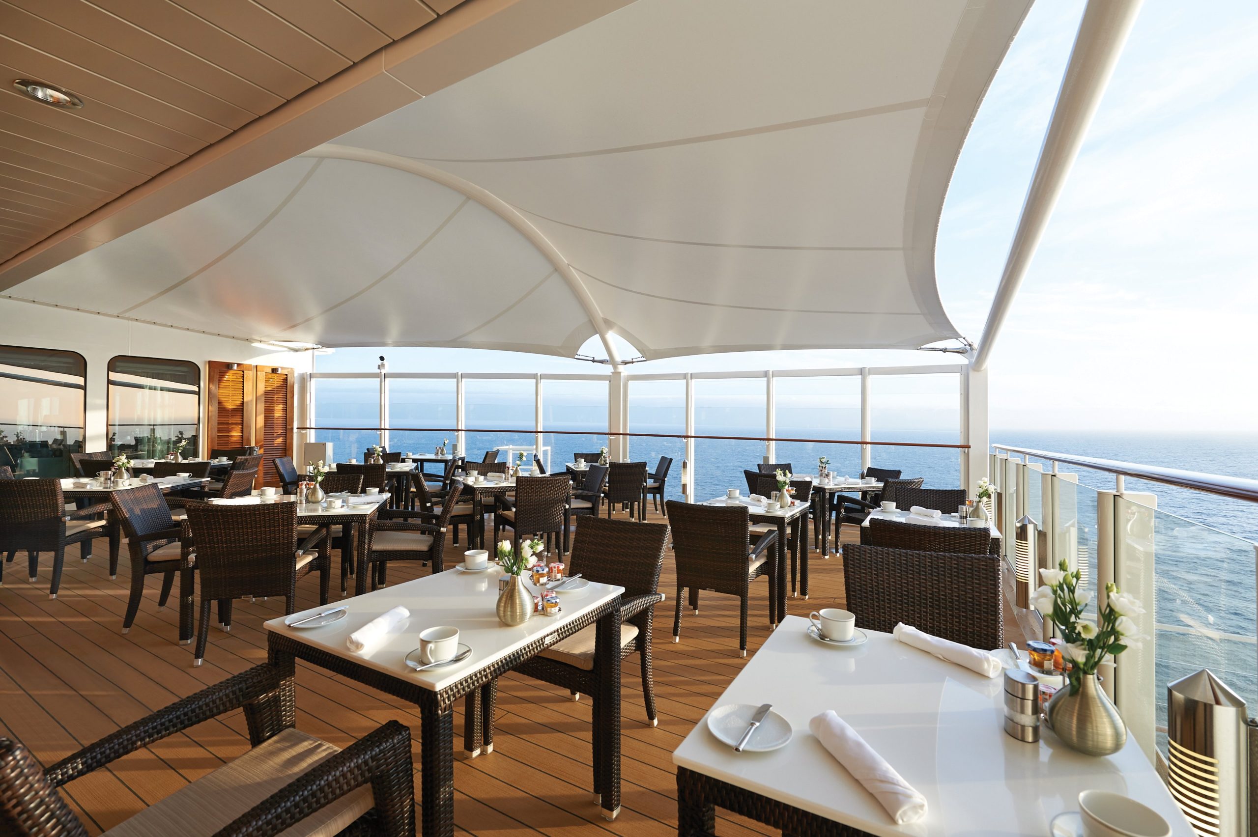 Dining at The Haven Restaurant on an NCL Ship