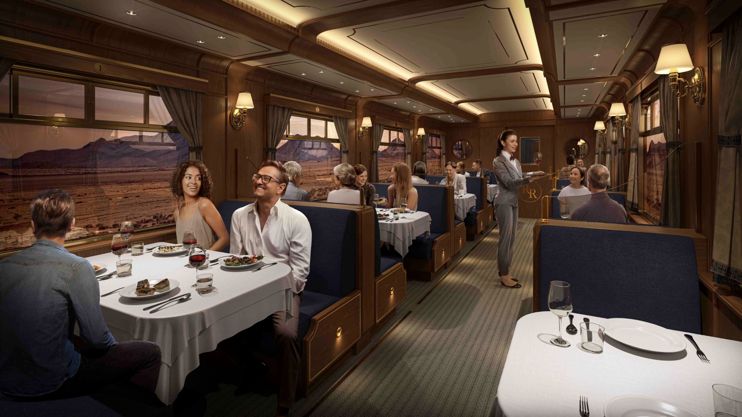 Royal Caribbean, Utopia of the Seas, Royal Railroad Utopia Station