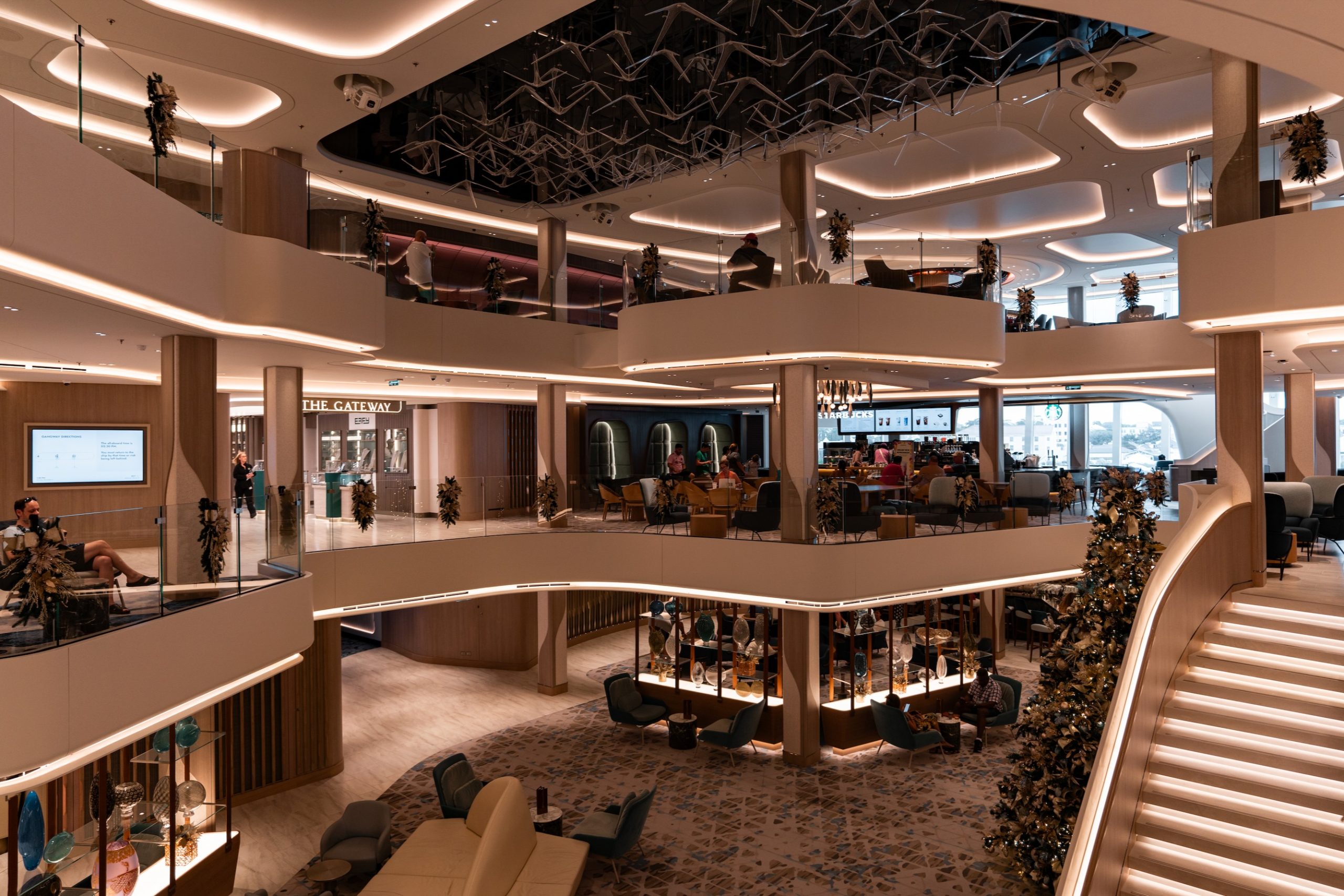 Norwegian Viva, NCL, Norwegian Cruise Line, Prima Class, The Atrium