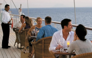 A Closer Look at Candles Onboard a Windstar Cruises Ship