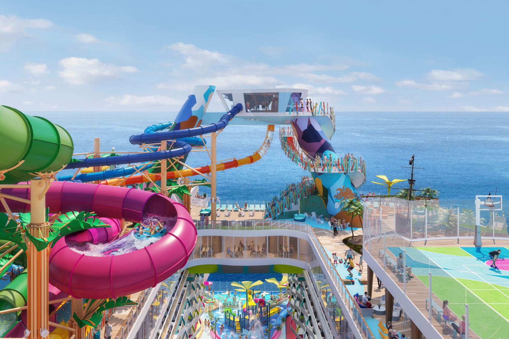 Royal Caribbean, Icon Class, Icon of the Seas, Category 6 Waterpark