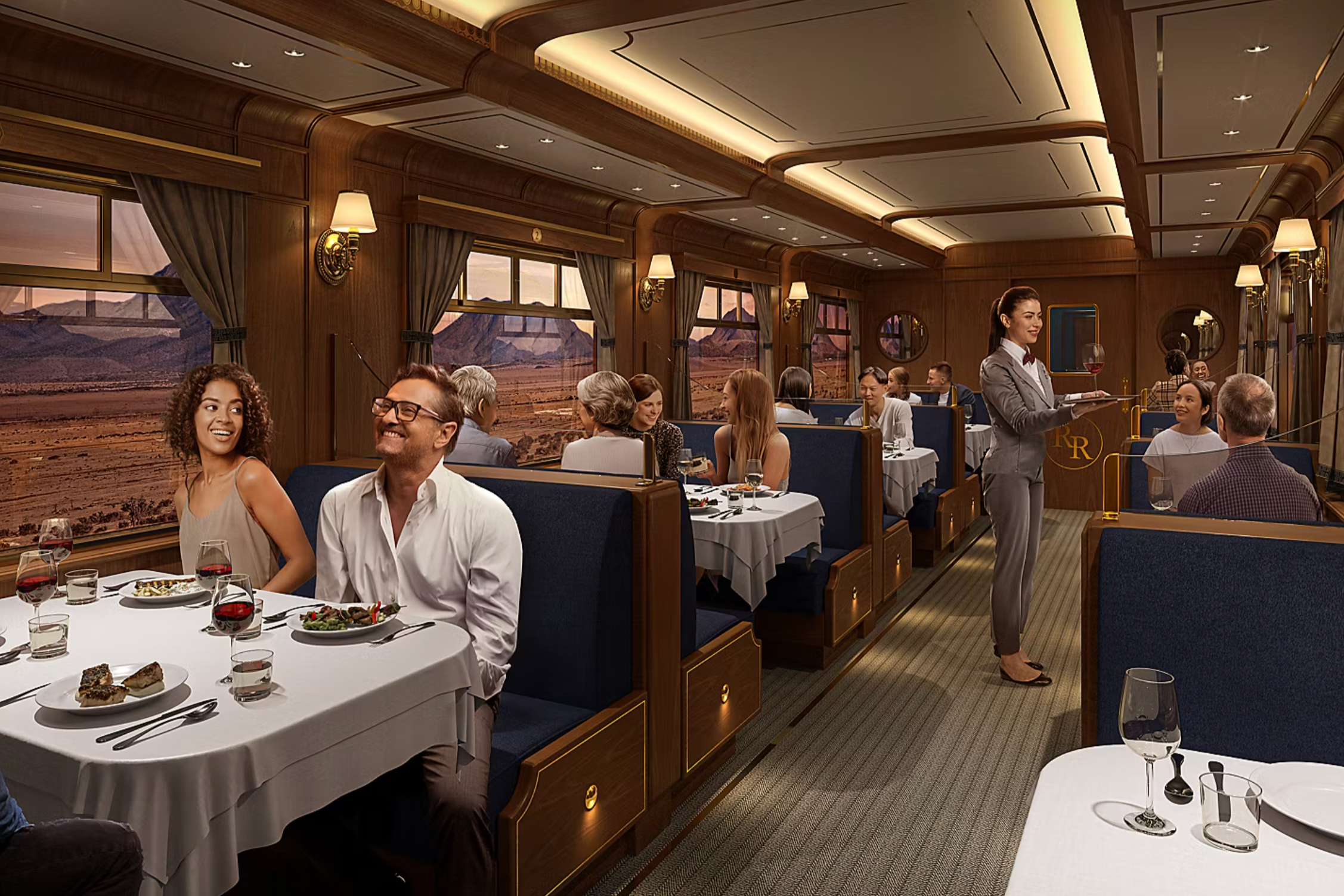 Royal Railway - Utopia Station: Experiencing an Immersive, Western-Themed Dinner on Utopia of the Seas