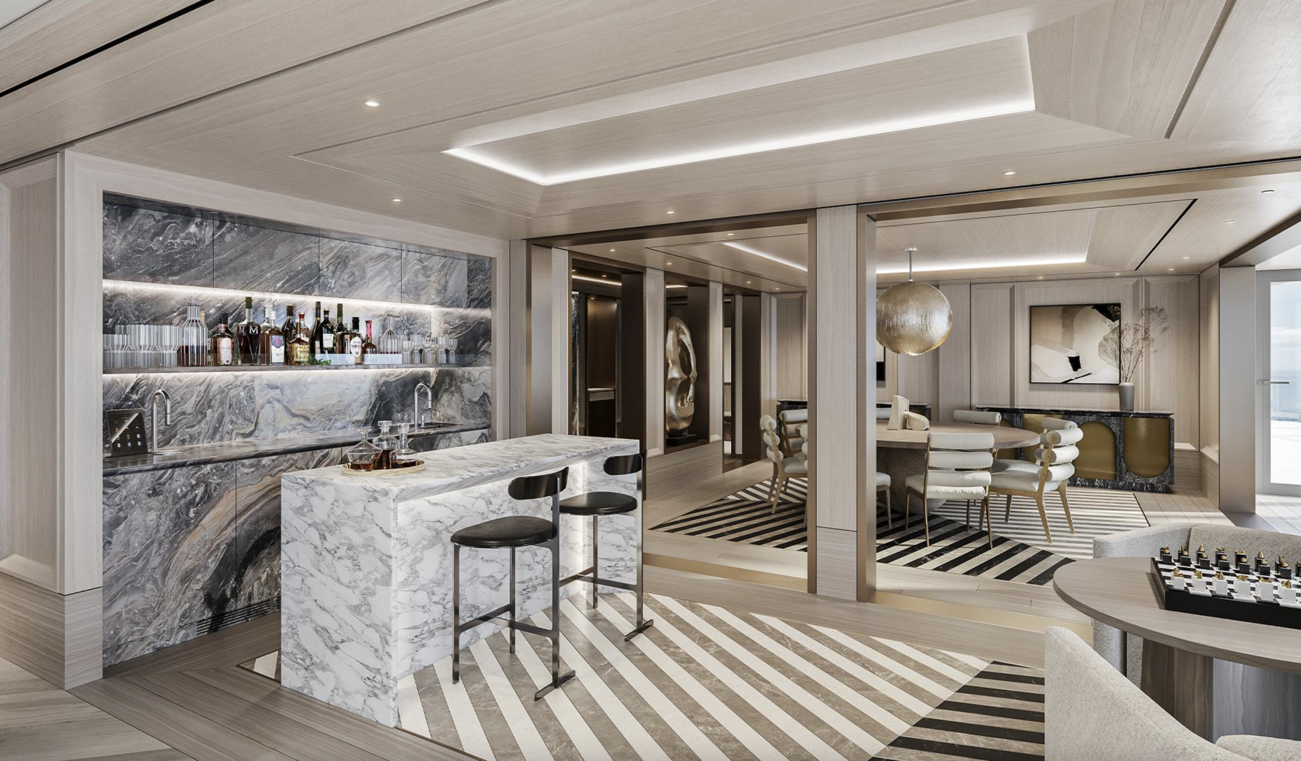 Regent Seven Seas, Regent Seven Seas Grandeur, Regent Suite
