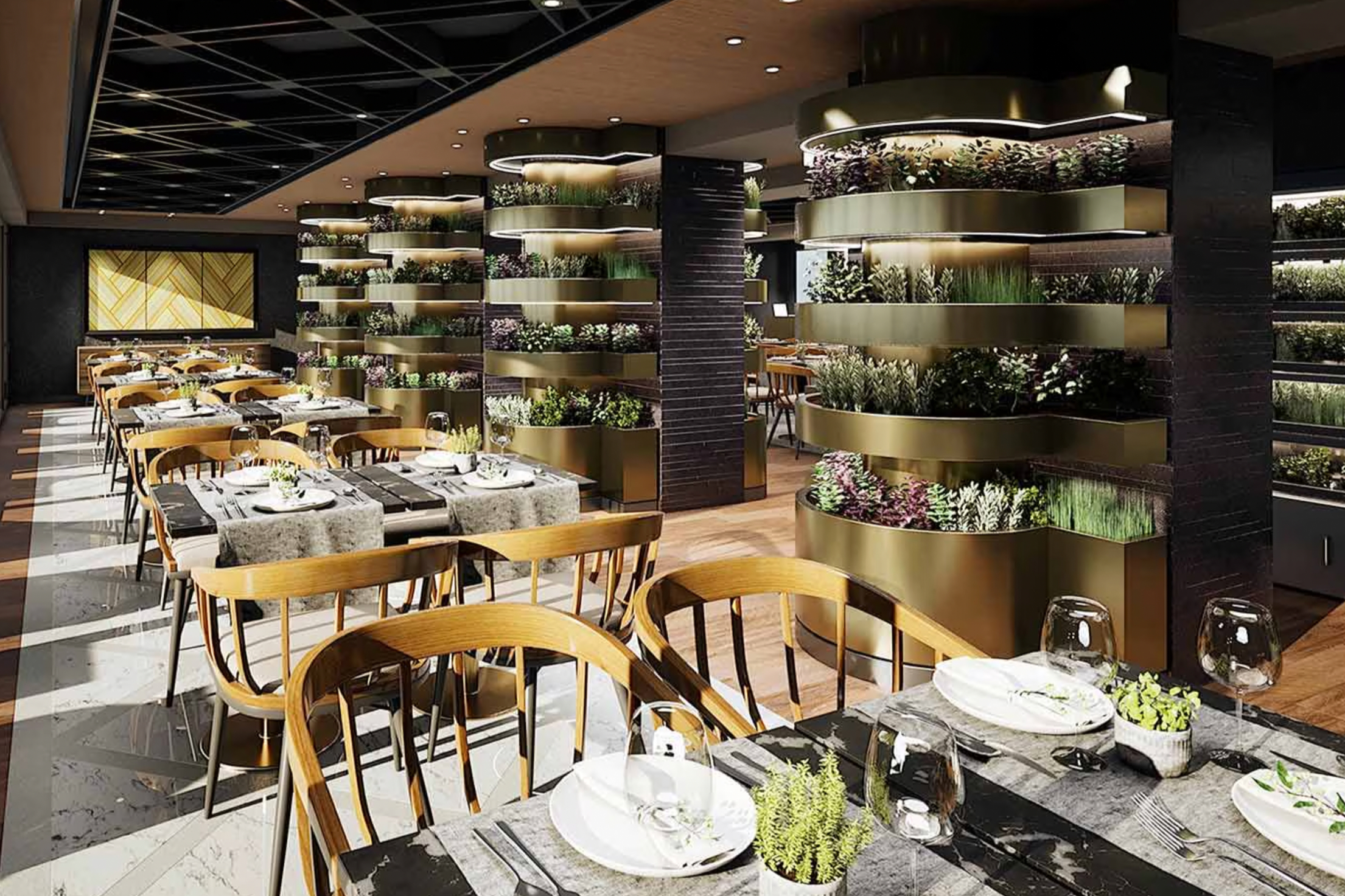 An In-Depth Look at Chef's Garden Kitchen on MSC World Europa