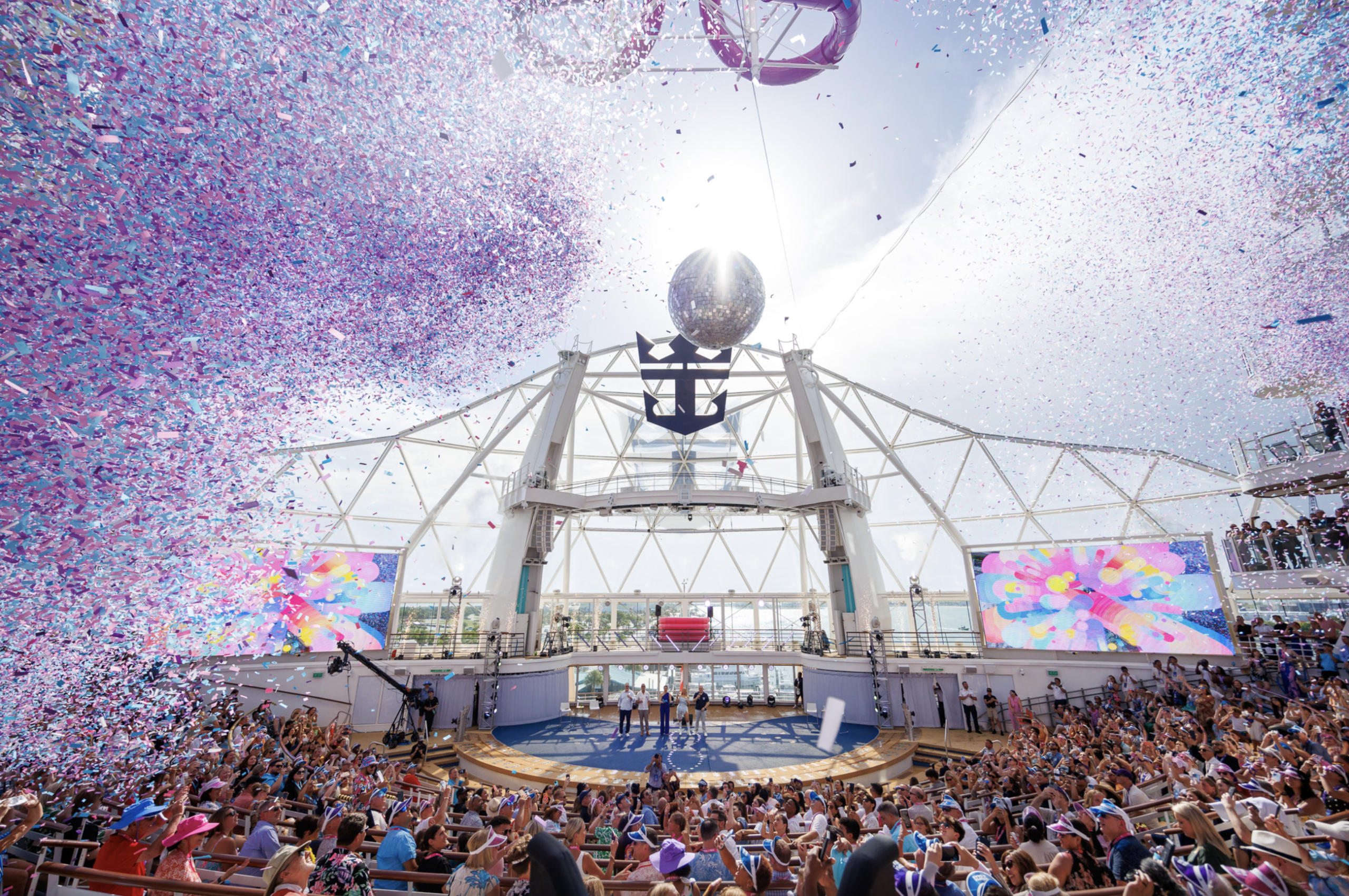 Meghan Trainor Officially Christens Utopia of the Seas!