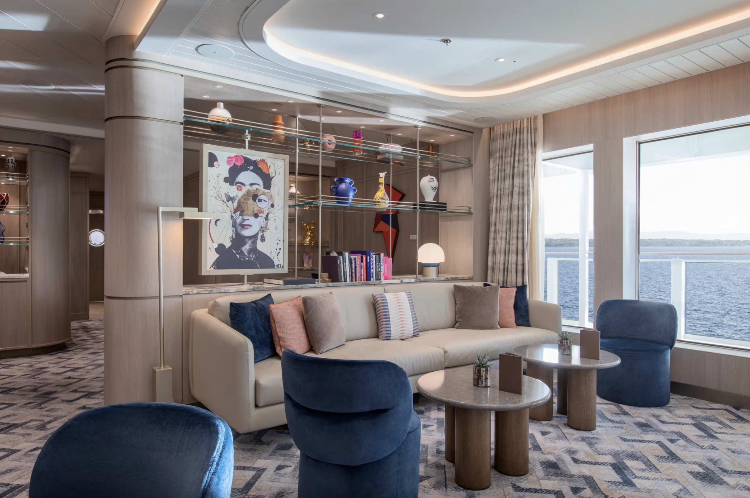 Experience the European Charm of the Arts Cafe Onboard Silversea Cruises