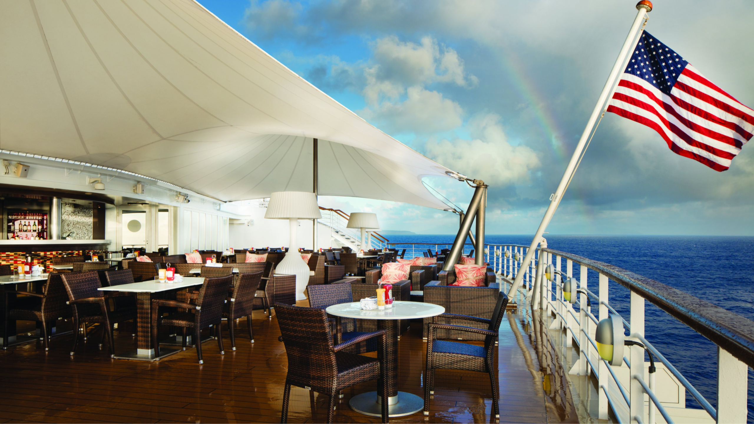 NCL, Pride of America, Aloha Cafe