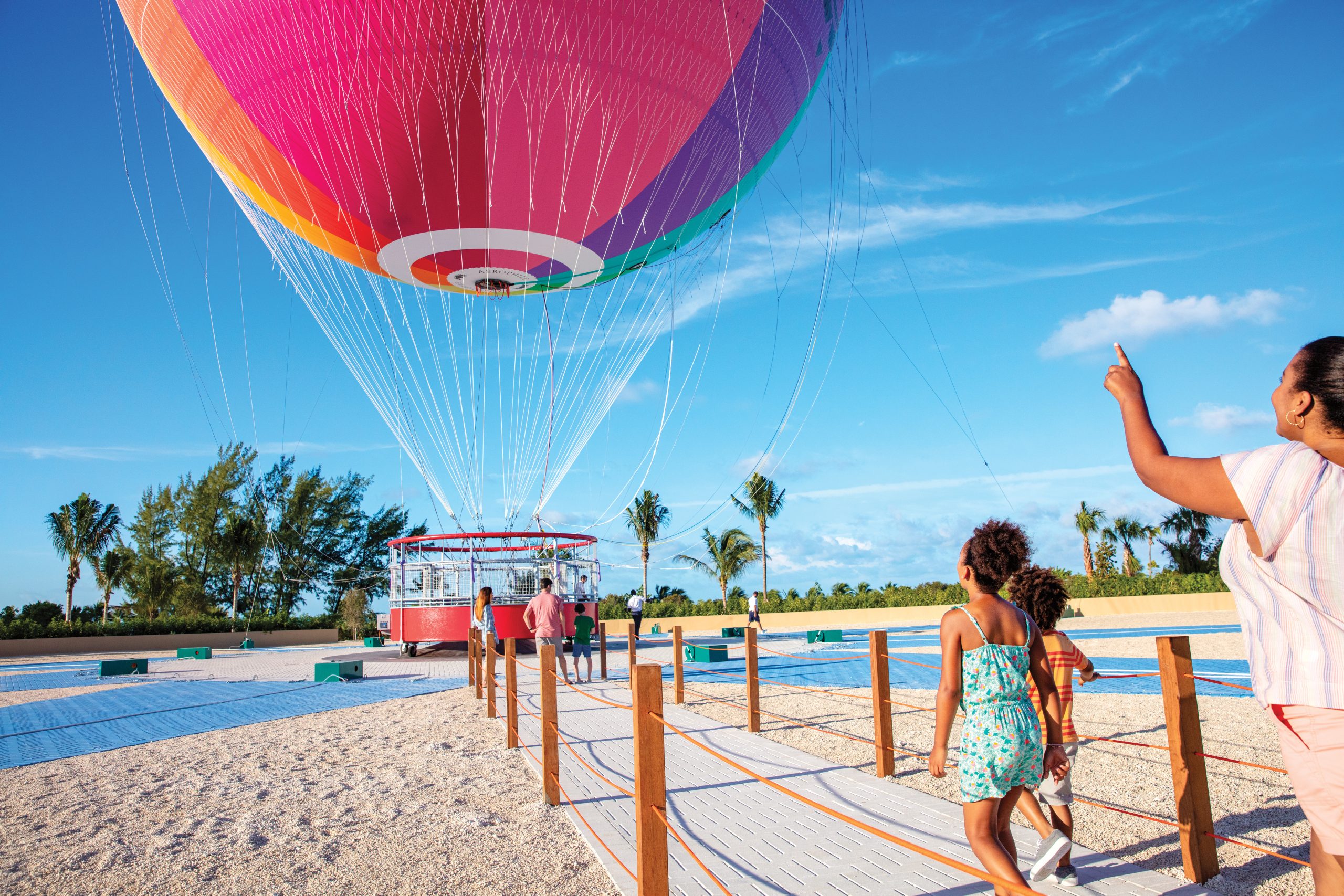 Royal Caribbean, Perfect Day at CocoCay, Up Up and Away Helium Balloon