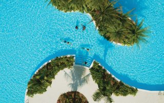 Oasis Lagoon - The Largest Fresh Water Pool in the Caribbean