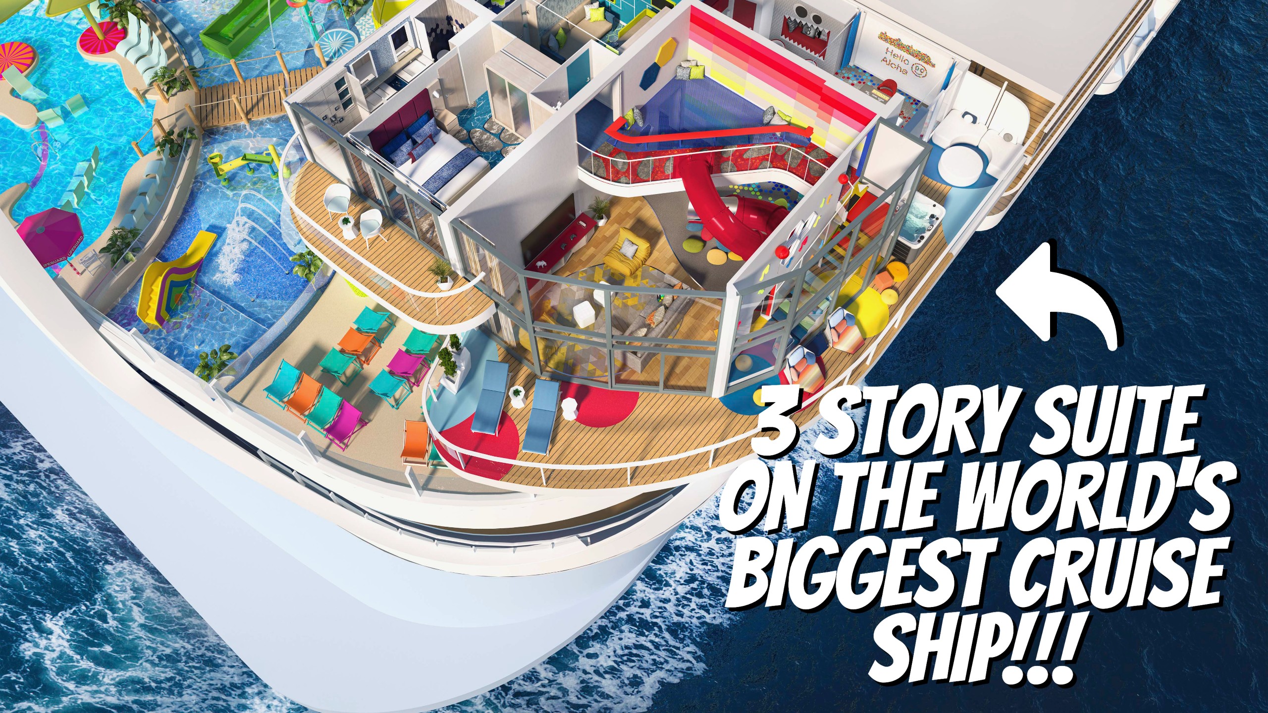 The Ultimate Family Townhouse - A Closer Look at the 3 Story Suite Onboard Icon of the Seas