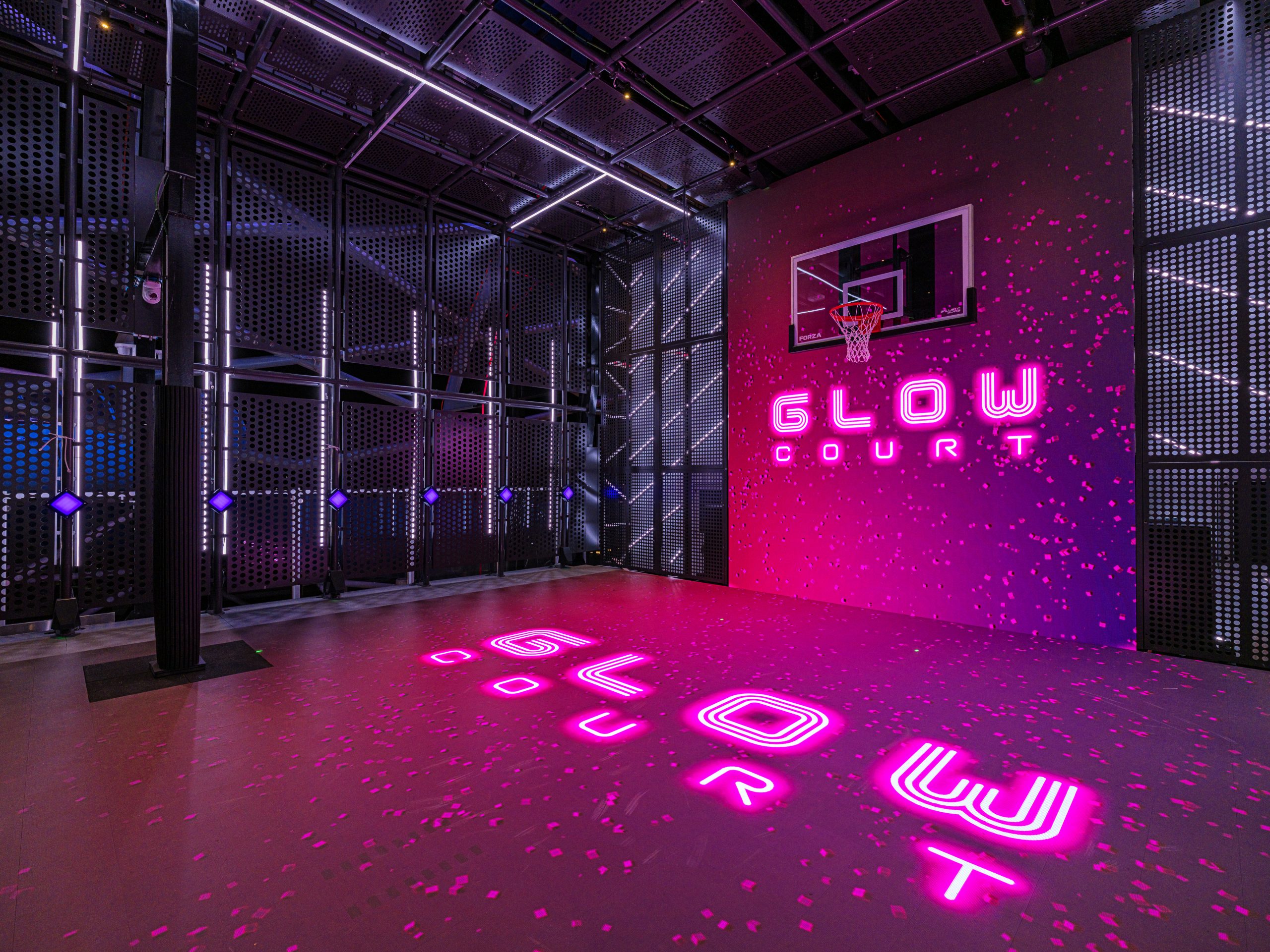 Glow Court - Norwegian Aqua