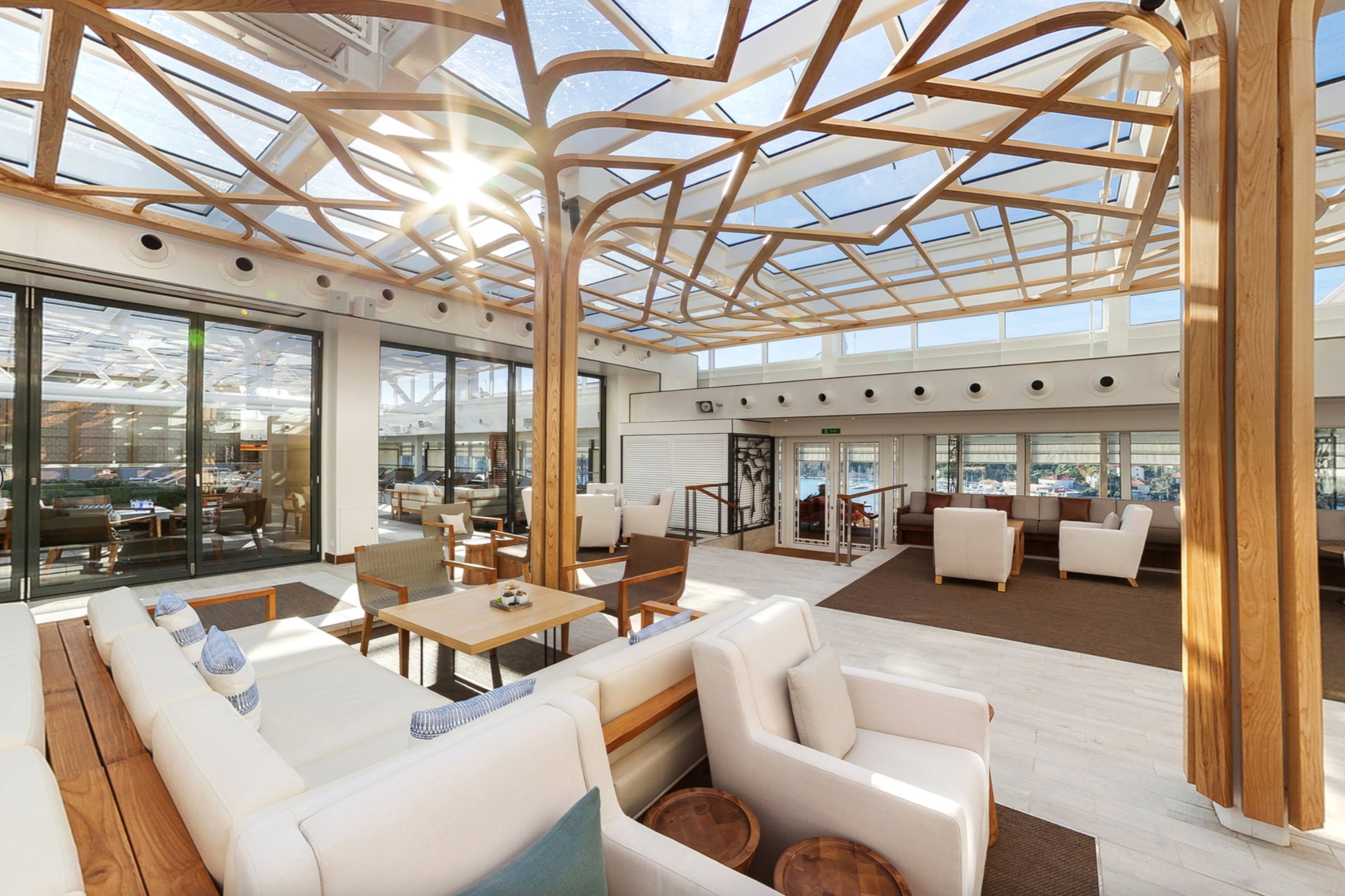 Wintergarten, Viking Ocean Cruises, Viking River Cruises, Viking Cruise Line, Viking Dining Venues, Viking Ocean Cruises Venues