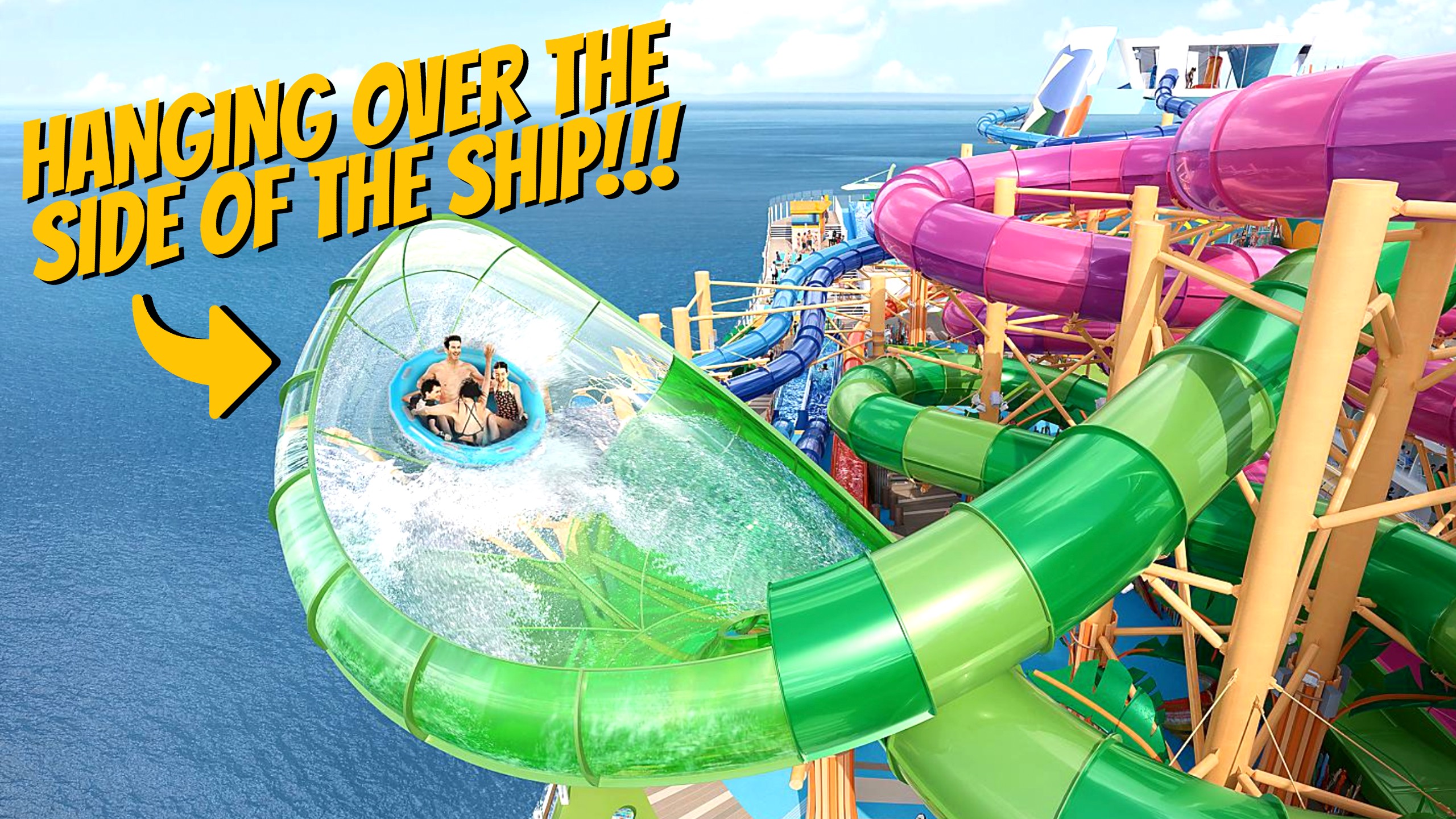 A Closer Look at the Largest Water Park at Sea!