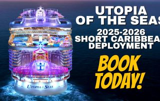 Utopia of the Seas 2025-2026 Short Caribbean Deployment