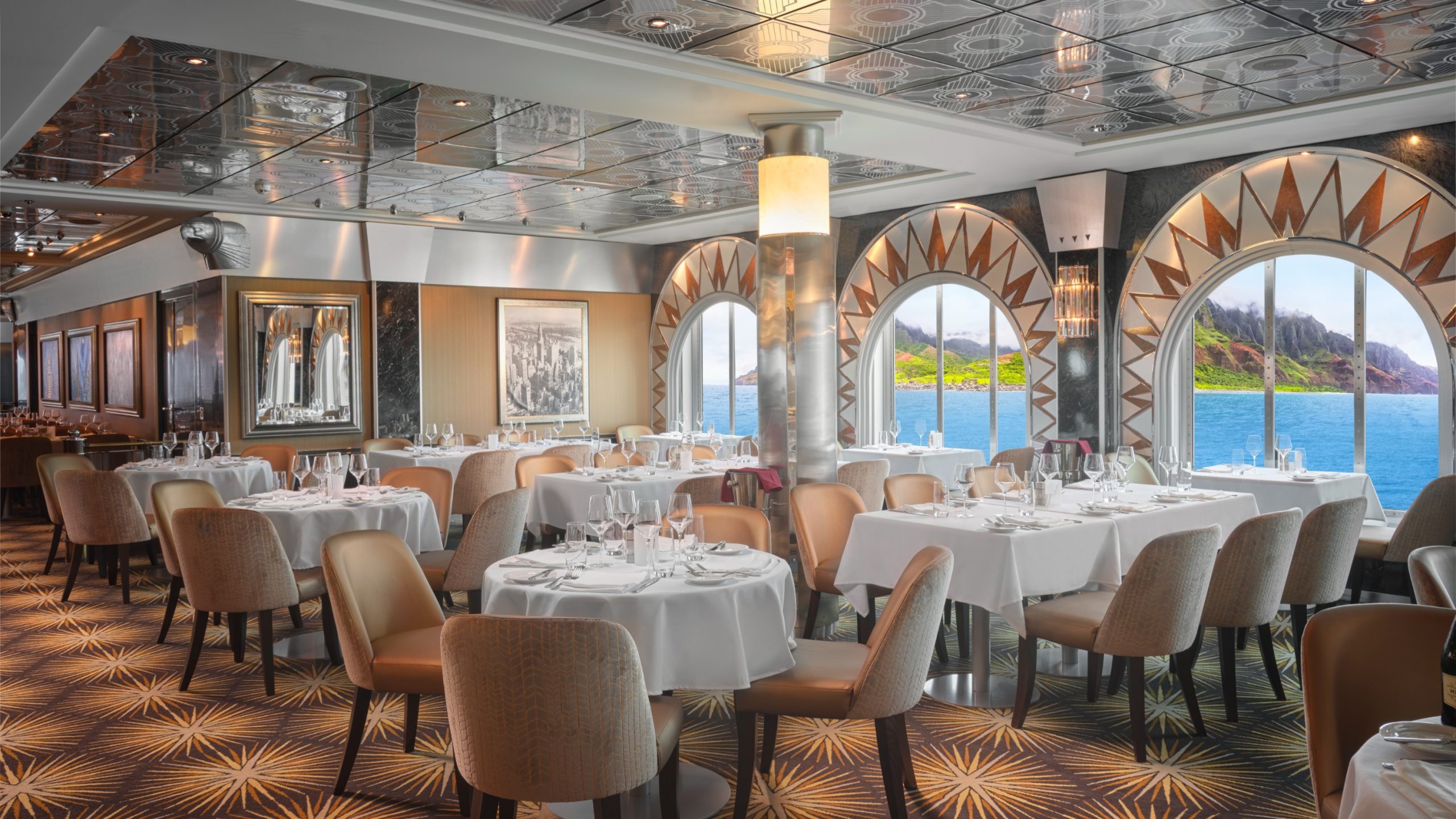 NCL, Pride of America, Skyline Restaurant