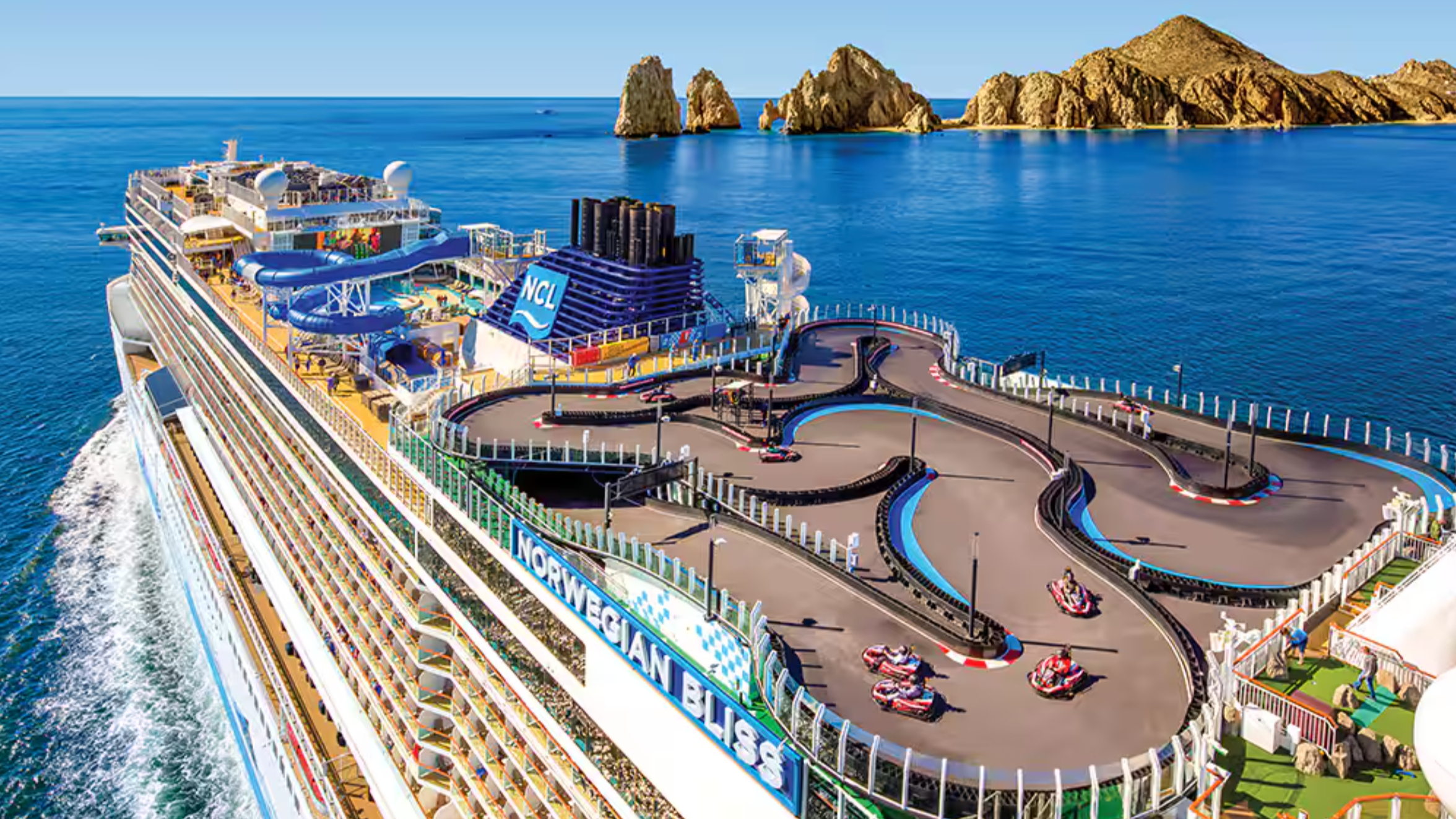 Norwegian Cruise Line, NCL, Go Kart Track
